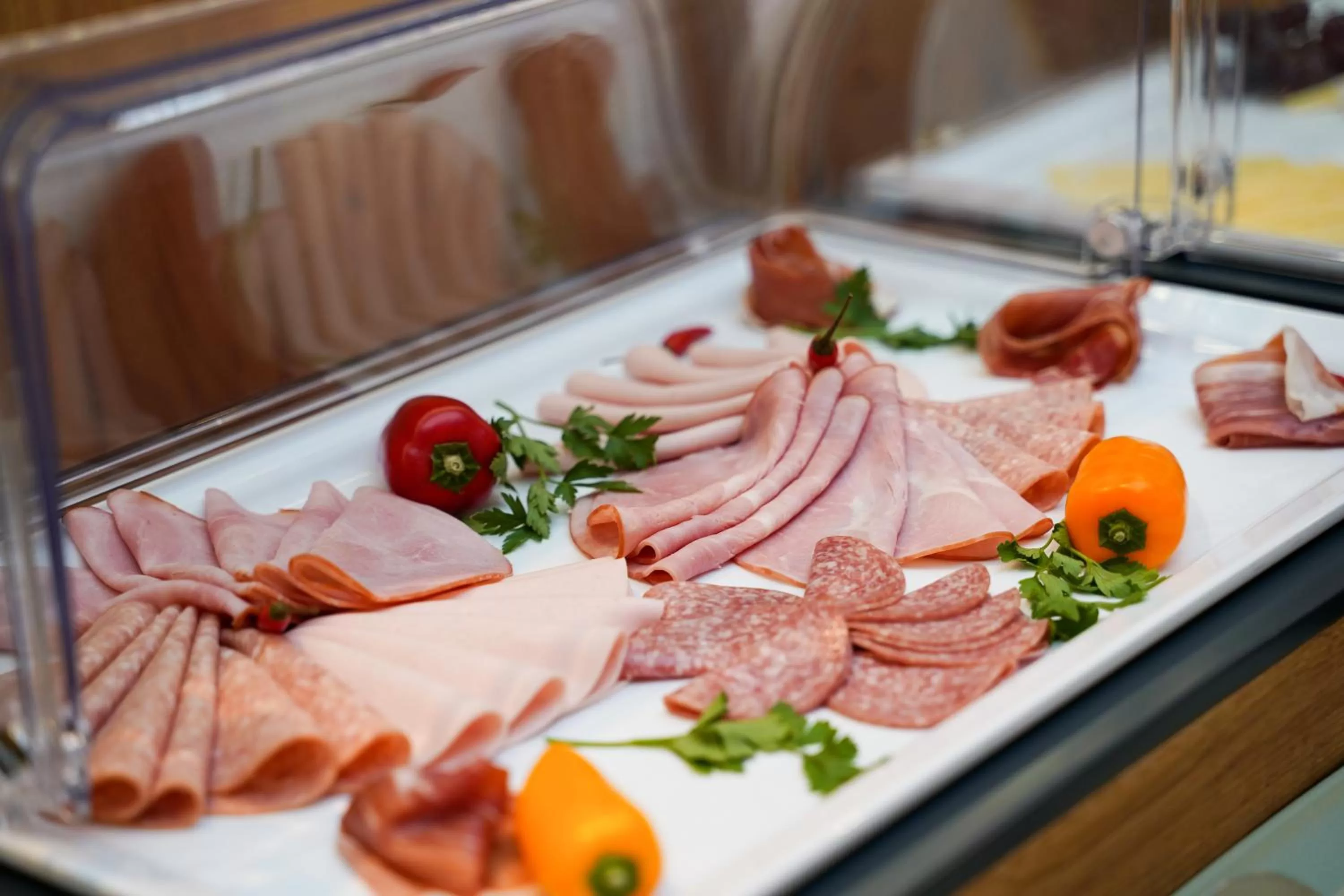 Buffet breakfast in Citadines South Vienna