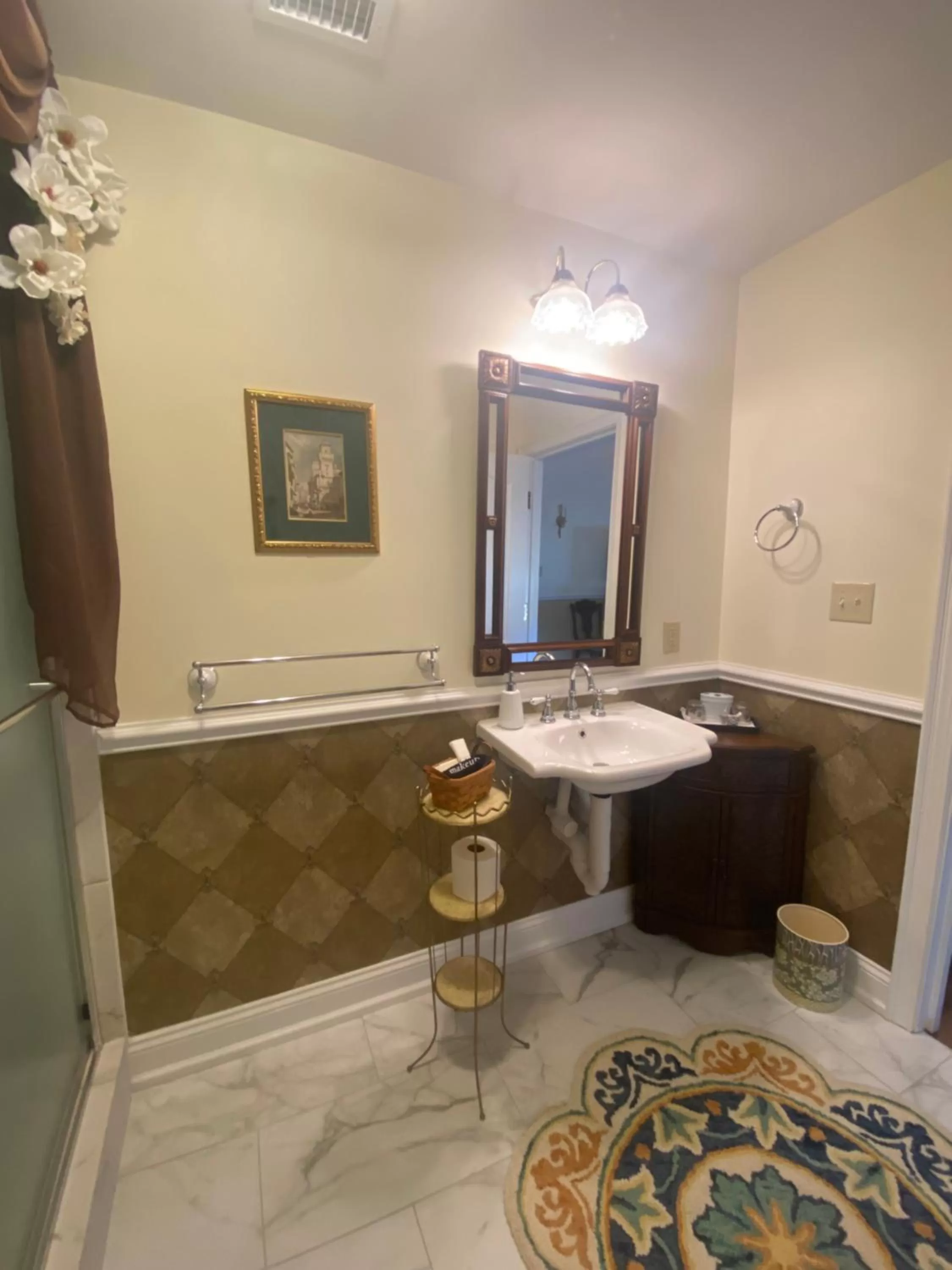 Bathroom in The Cypress Inn