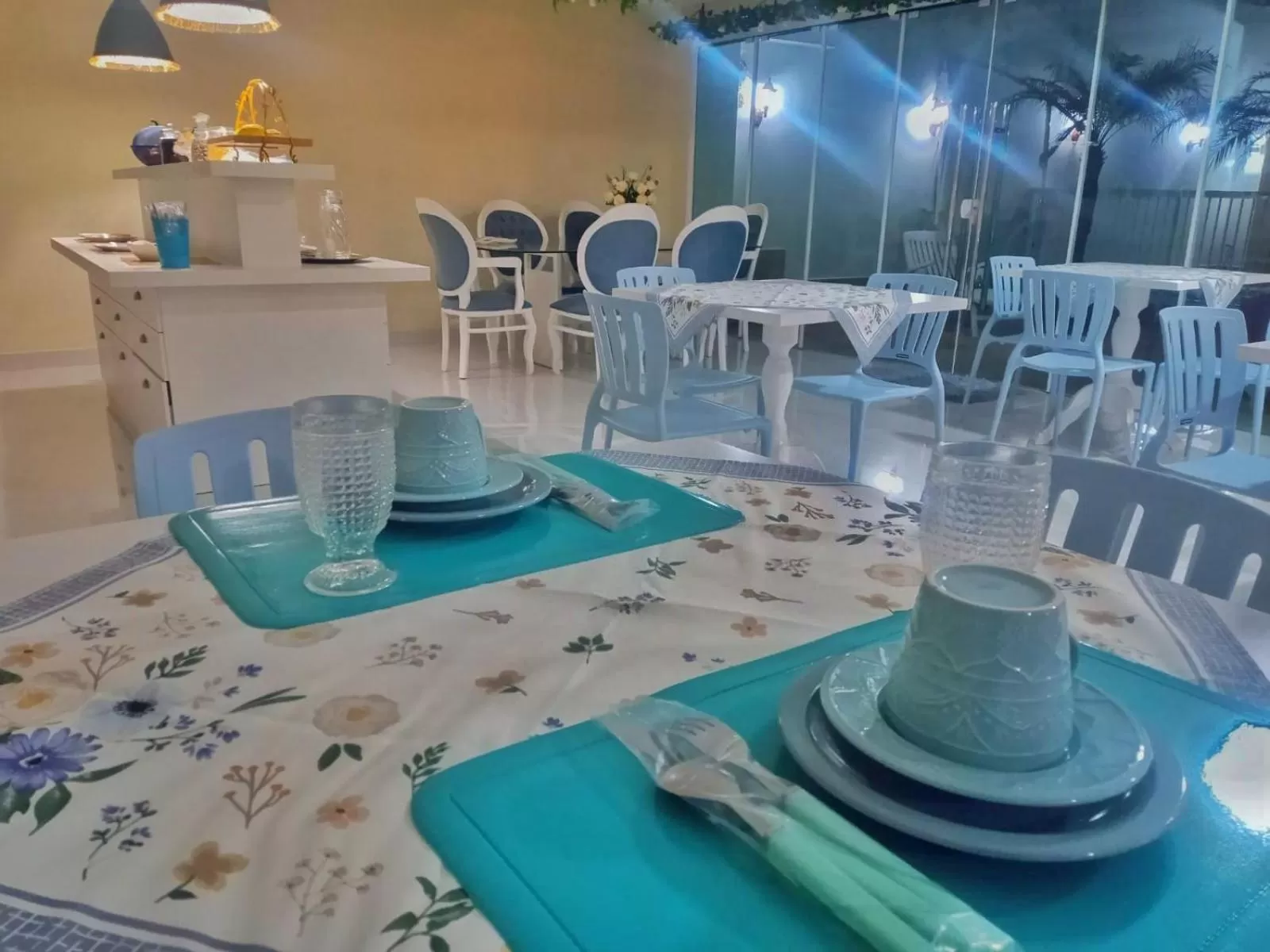 Dining area in Pousada Cavalero