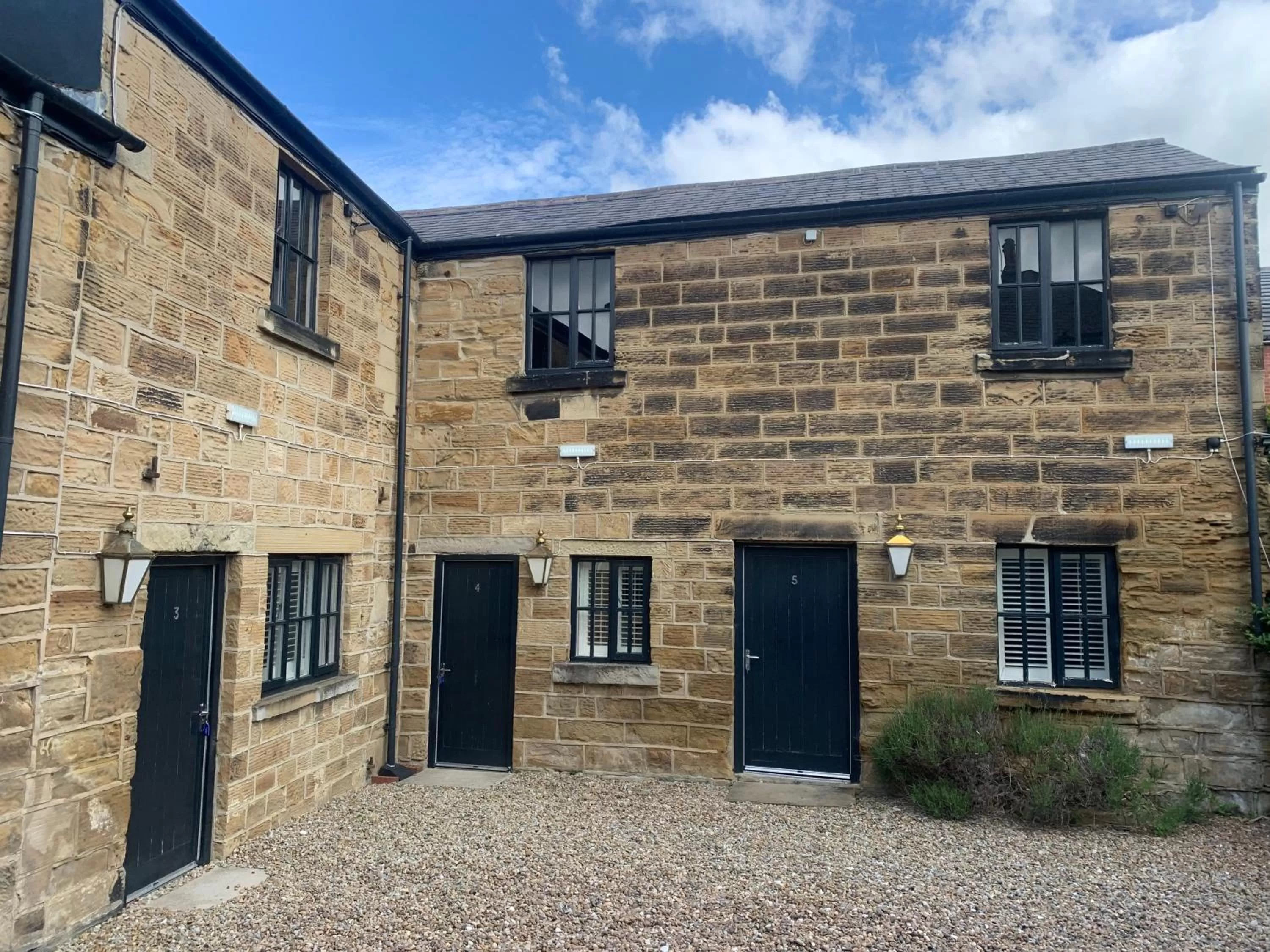 Inner courtyard view in The Midland Hotel