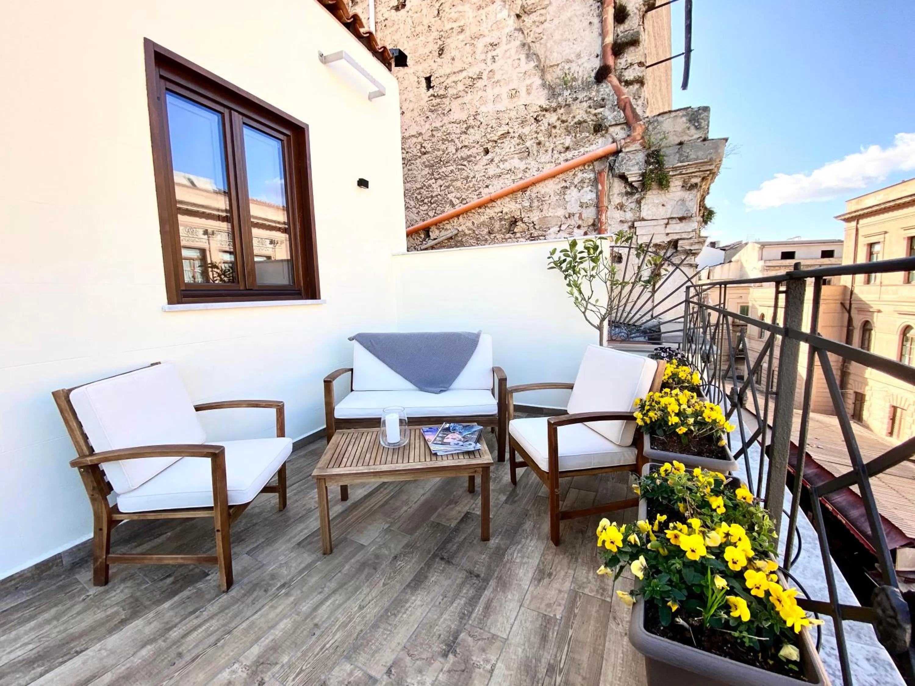 Patio in Casa Nostra Luxury Suites & Spa