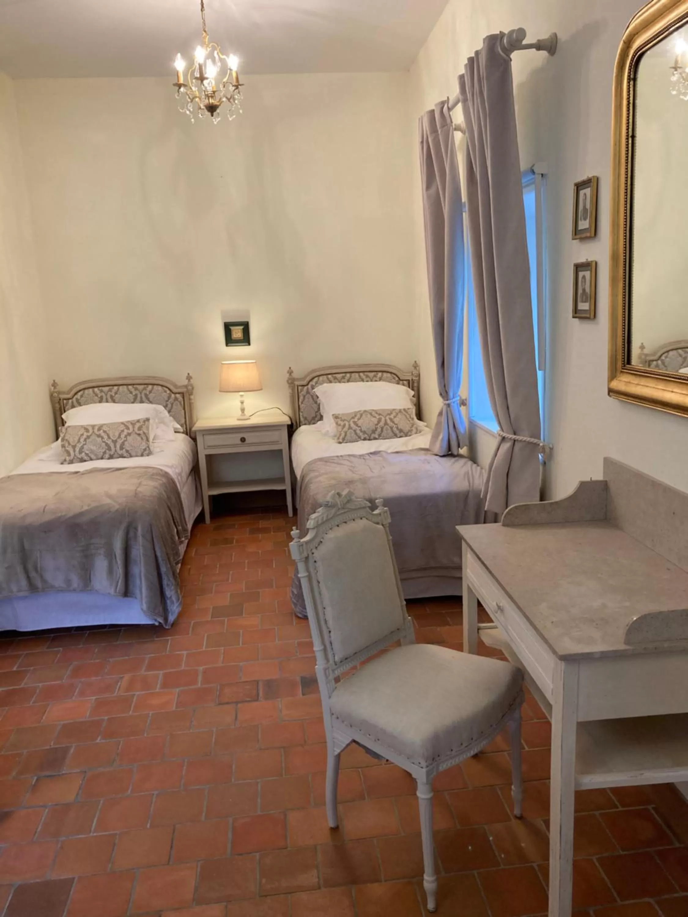 Bed in Manoir de Saint-Fiacre