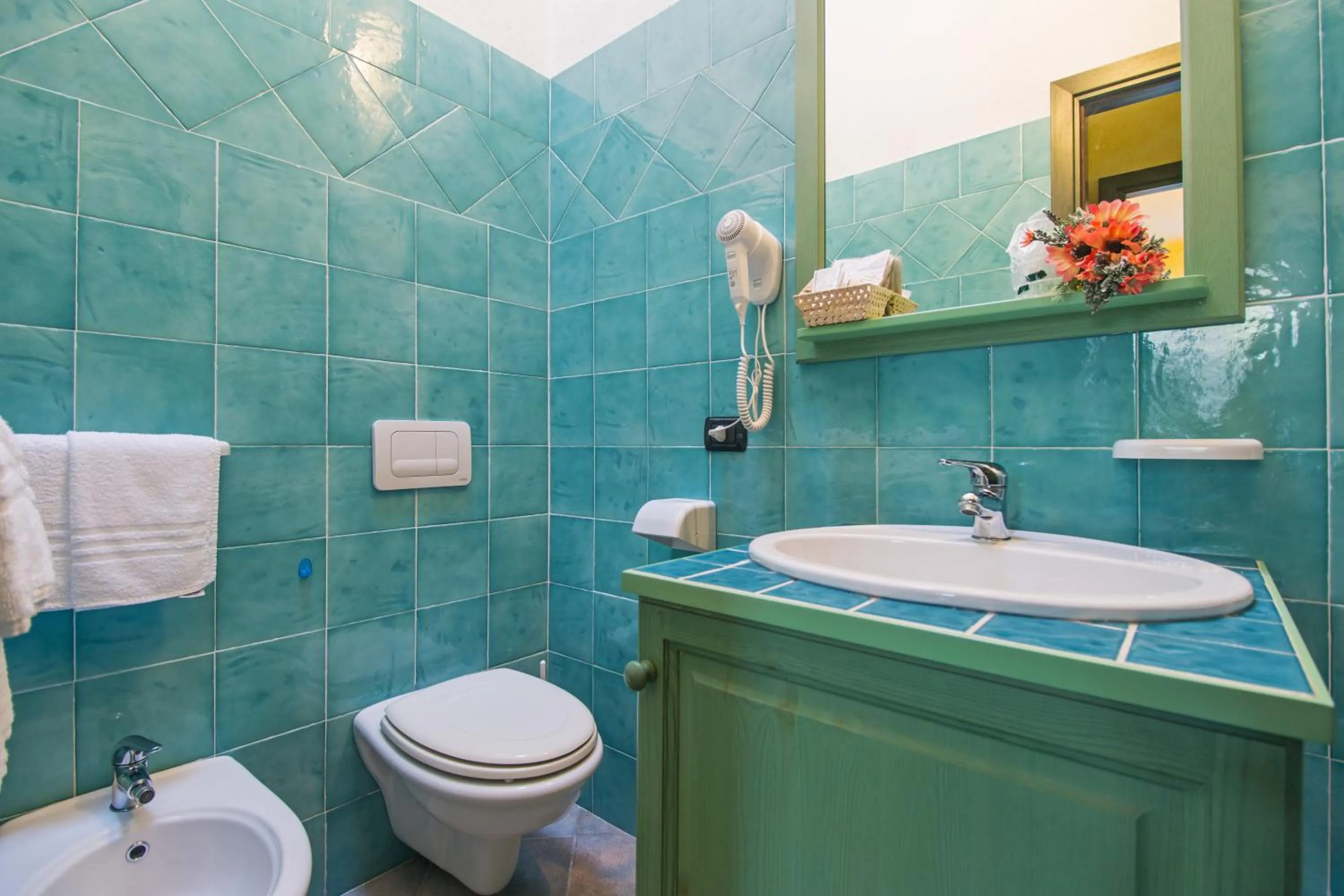 Bathroom in Albergo Residenziale Gli Ontani