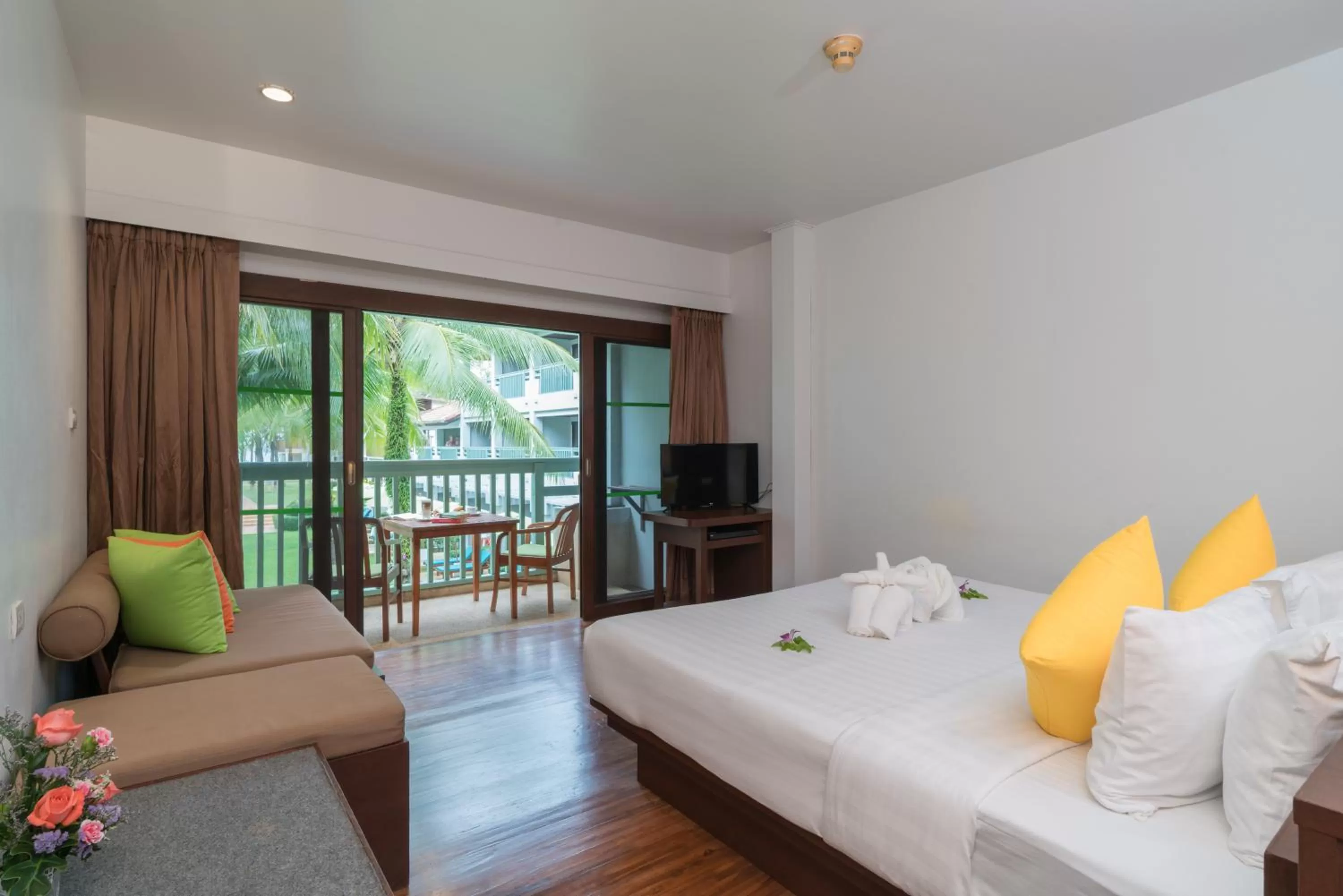 Deluxe Garden with Balcony in The Briza Beach Resort, Khao Lak SHA Extra Plus