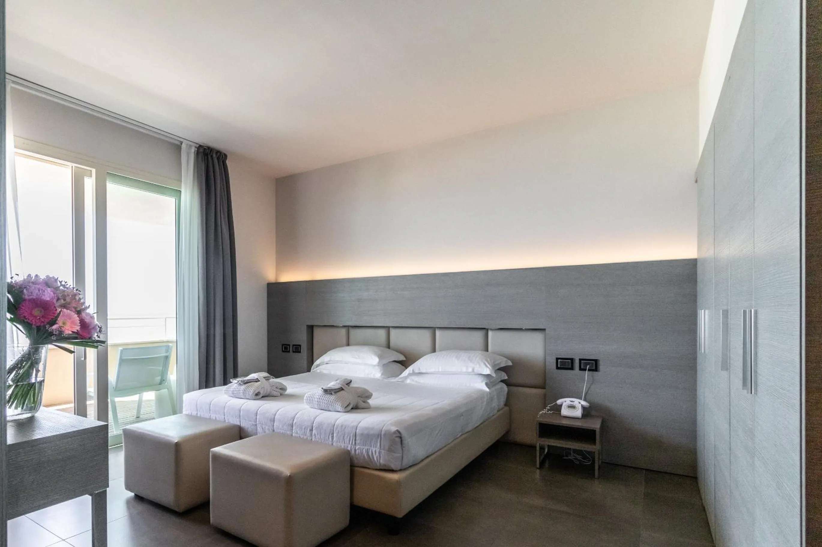 Bedroom, Bed in Bellettini Hotel