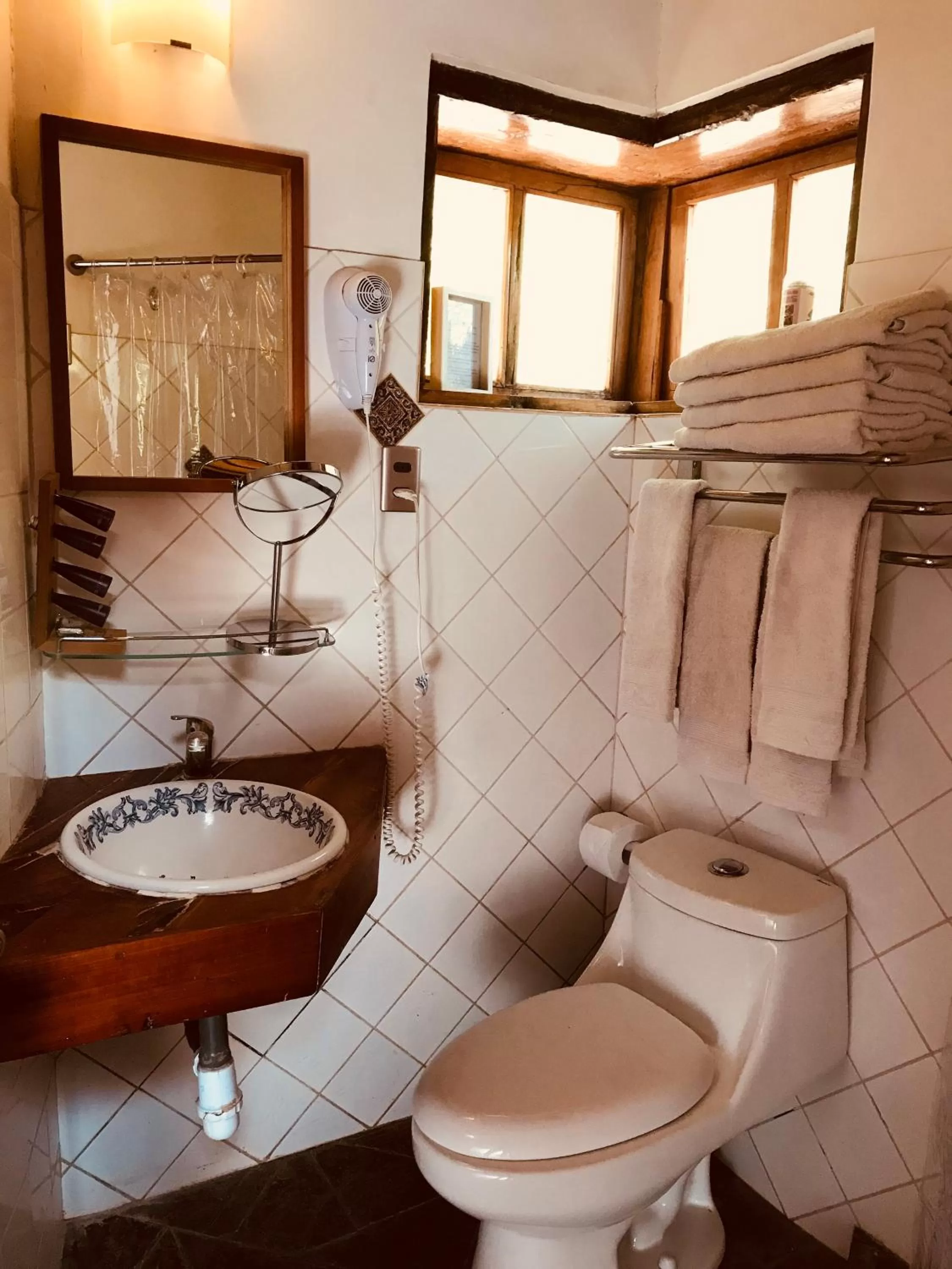 Bathroom in Hotel La Aldea