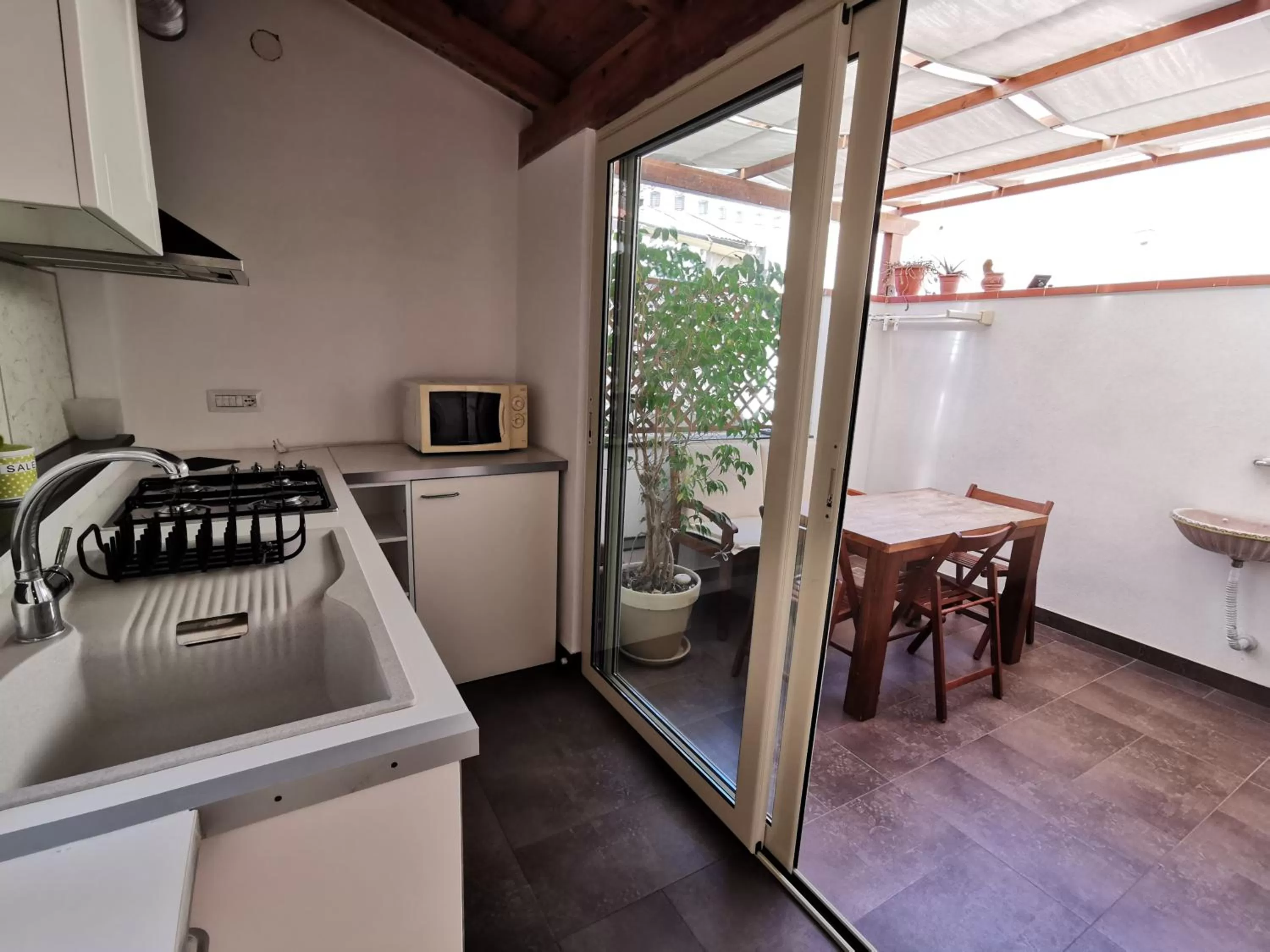 Balcony/Terrace in B&B Re Umberto