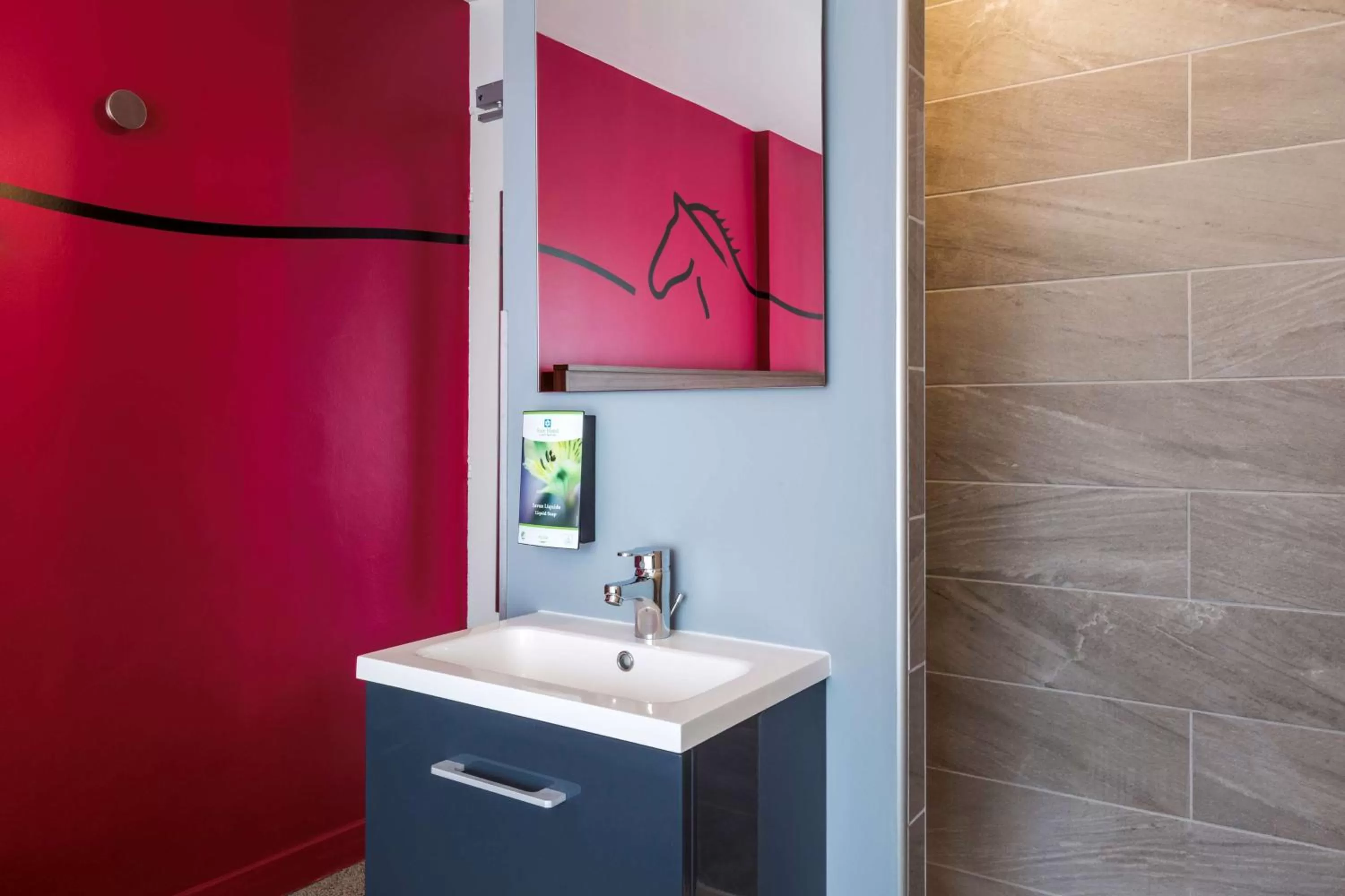 Bathroom in Sure Hotel by Best Western Argentan