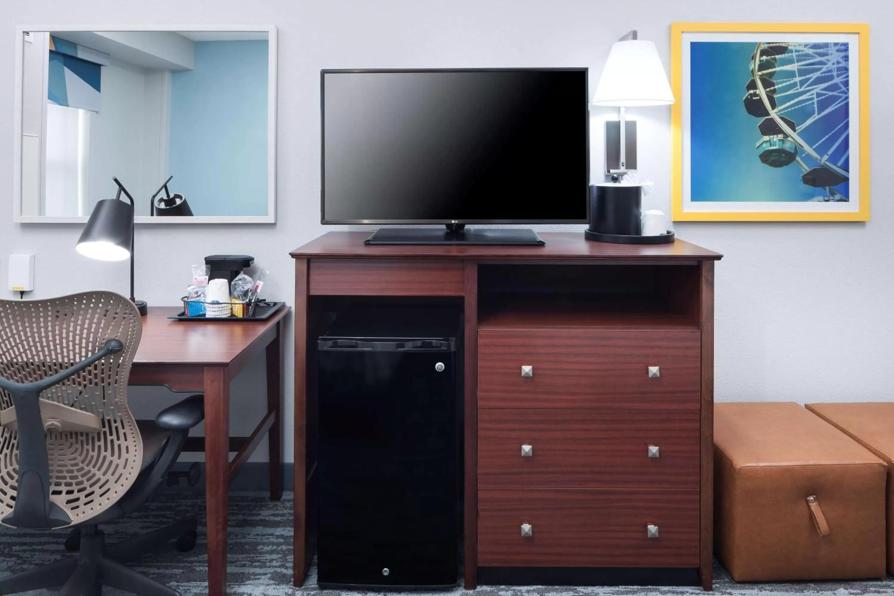 Bedroom in Hampton Inn & Suites Oklahoma City-Bricktown