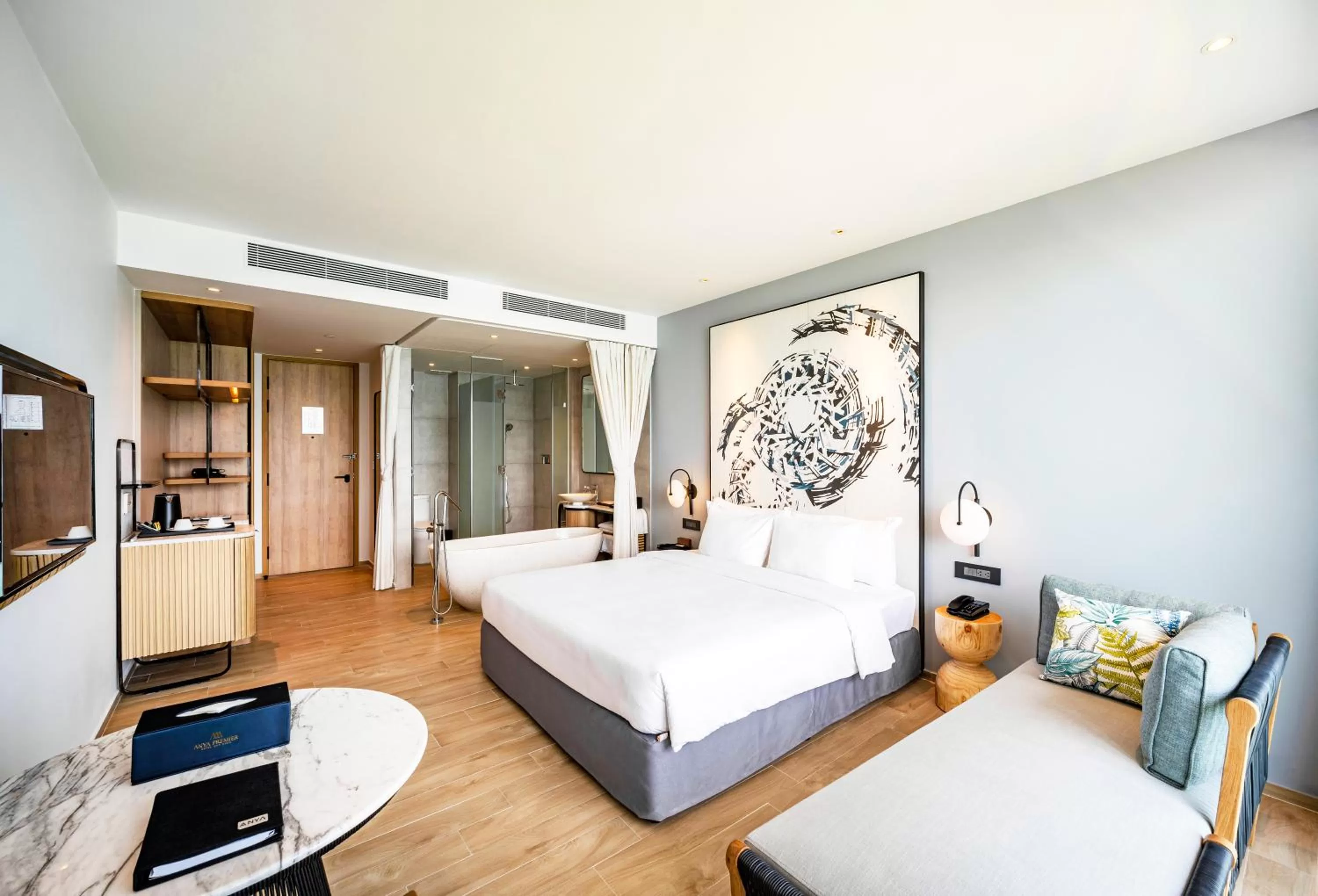 Bedroom, Bed in Anya Premier Beachfront Hotel Quy Nhon
