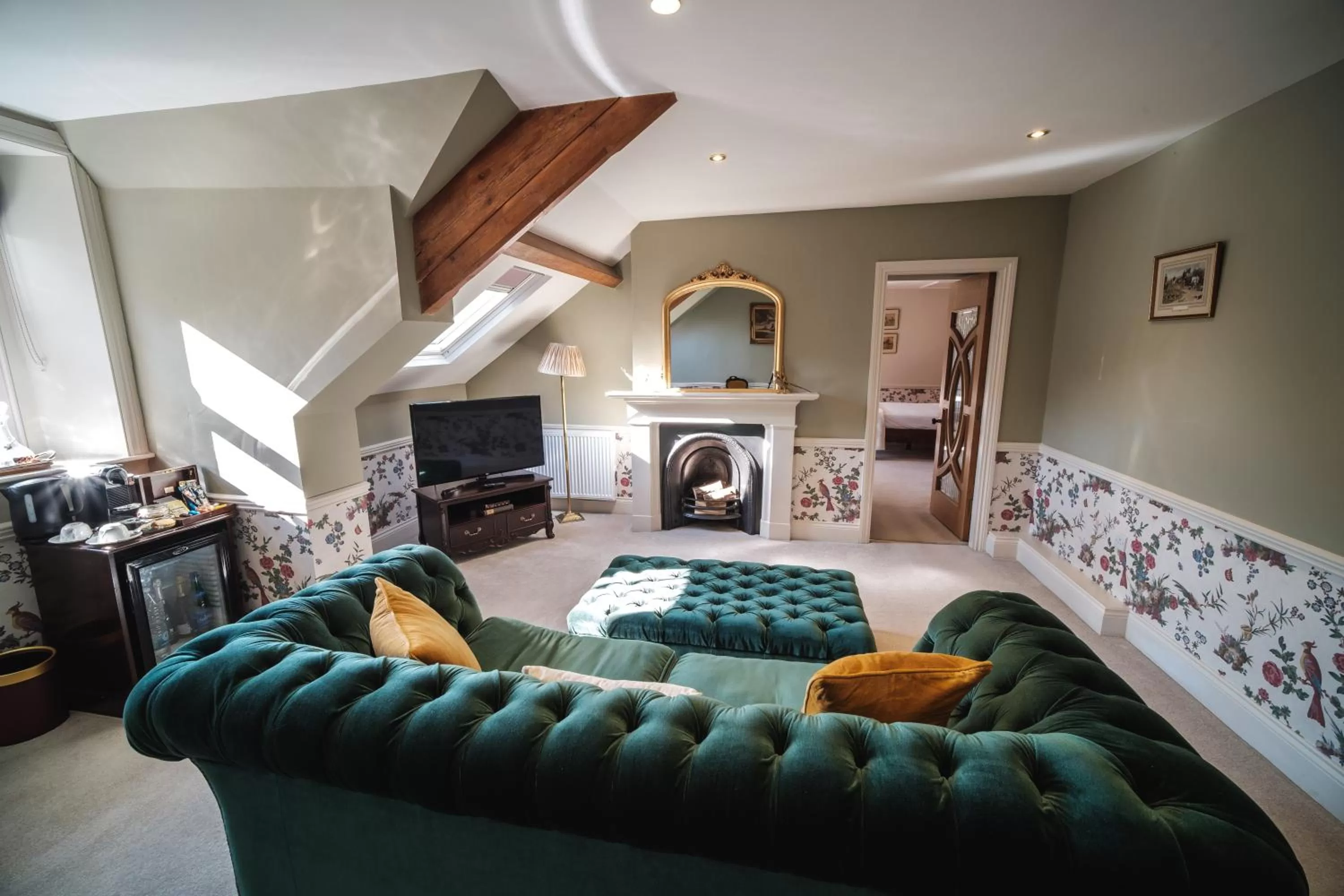 Seating Area in West Layton Manor