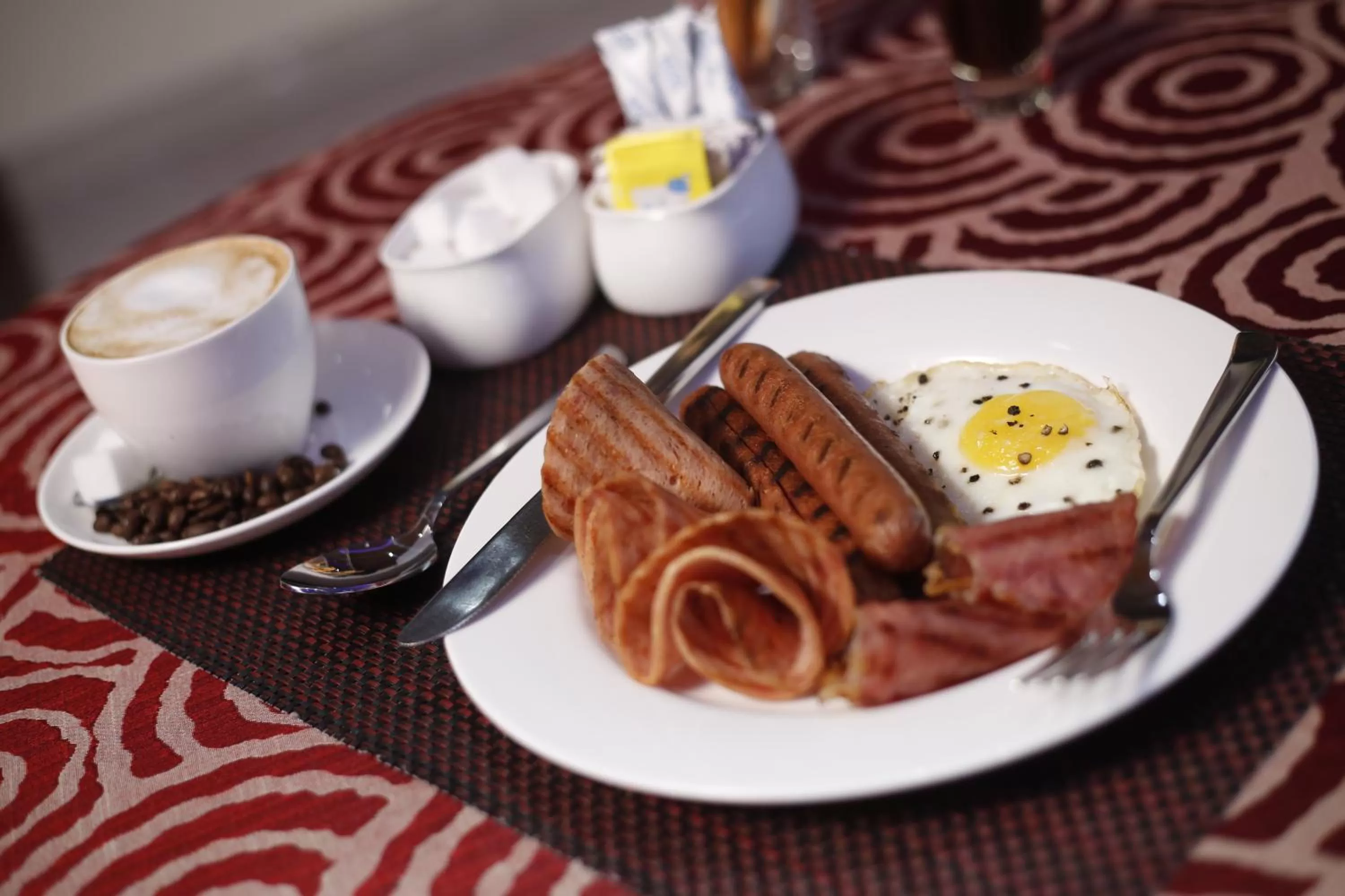 Continental breakfast in Hotel Cama