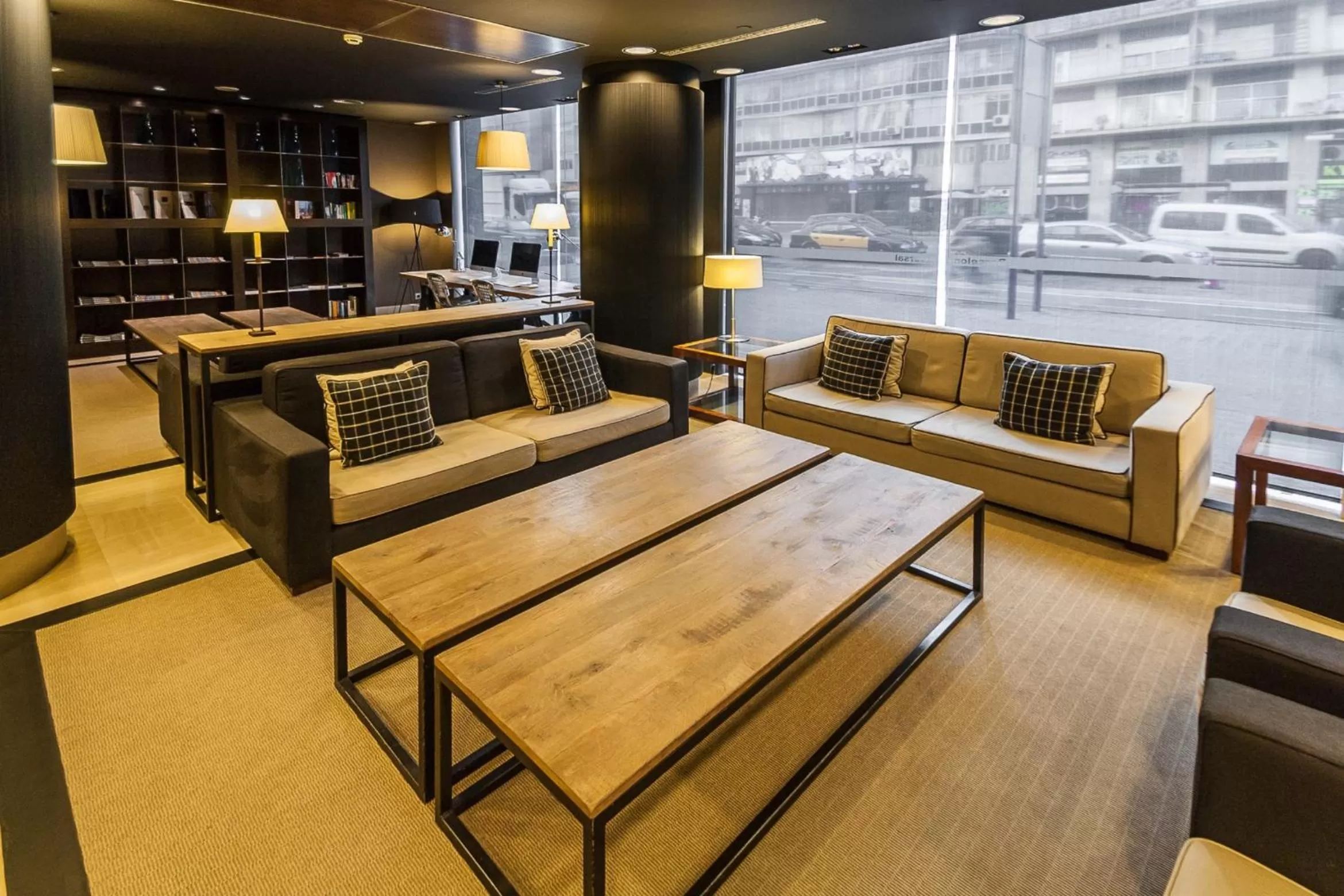 Lobby or reception in Hotel Barcelona Universal