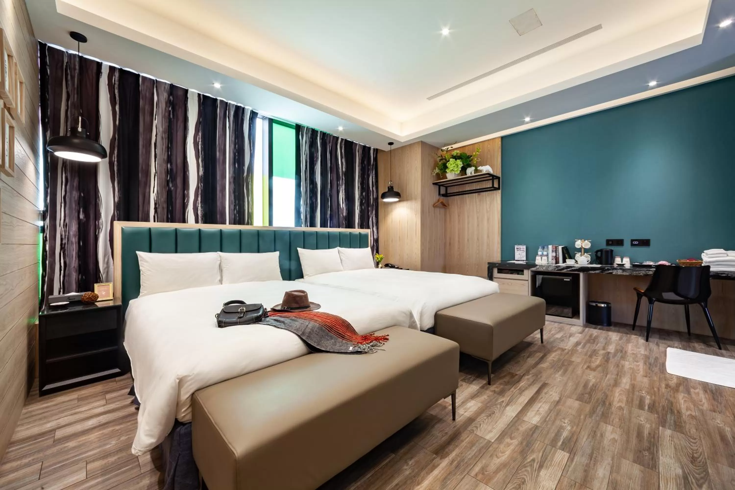 Photo of the whole room, Bed in Norway Forest Motel - Wen Chuang Branch