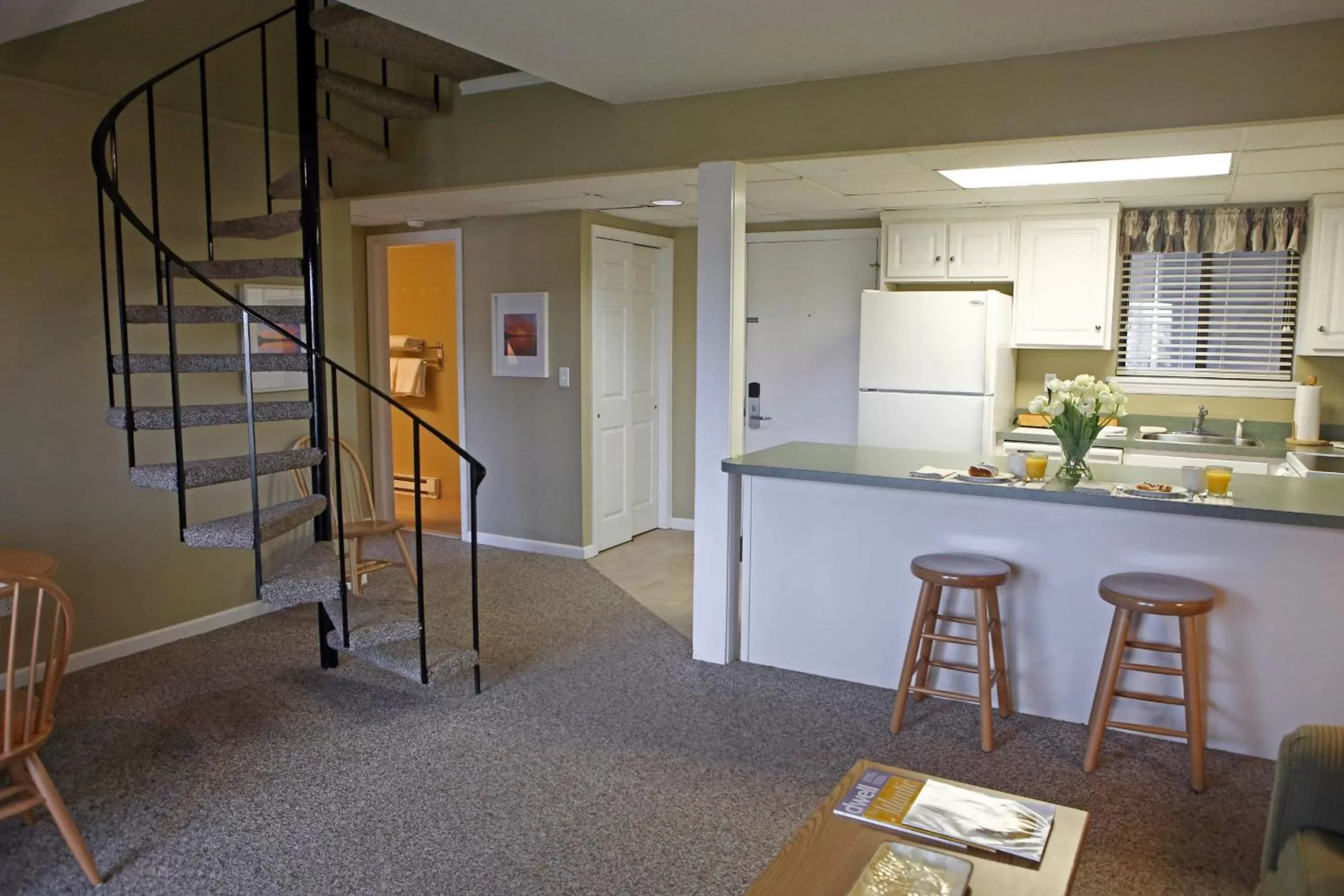 Living room in Silver Birches Resort