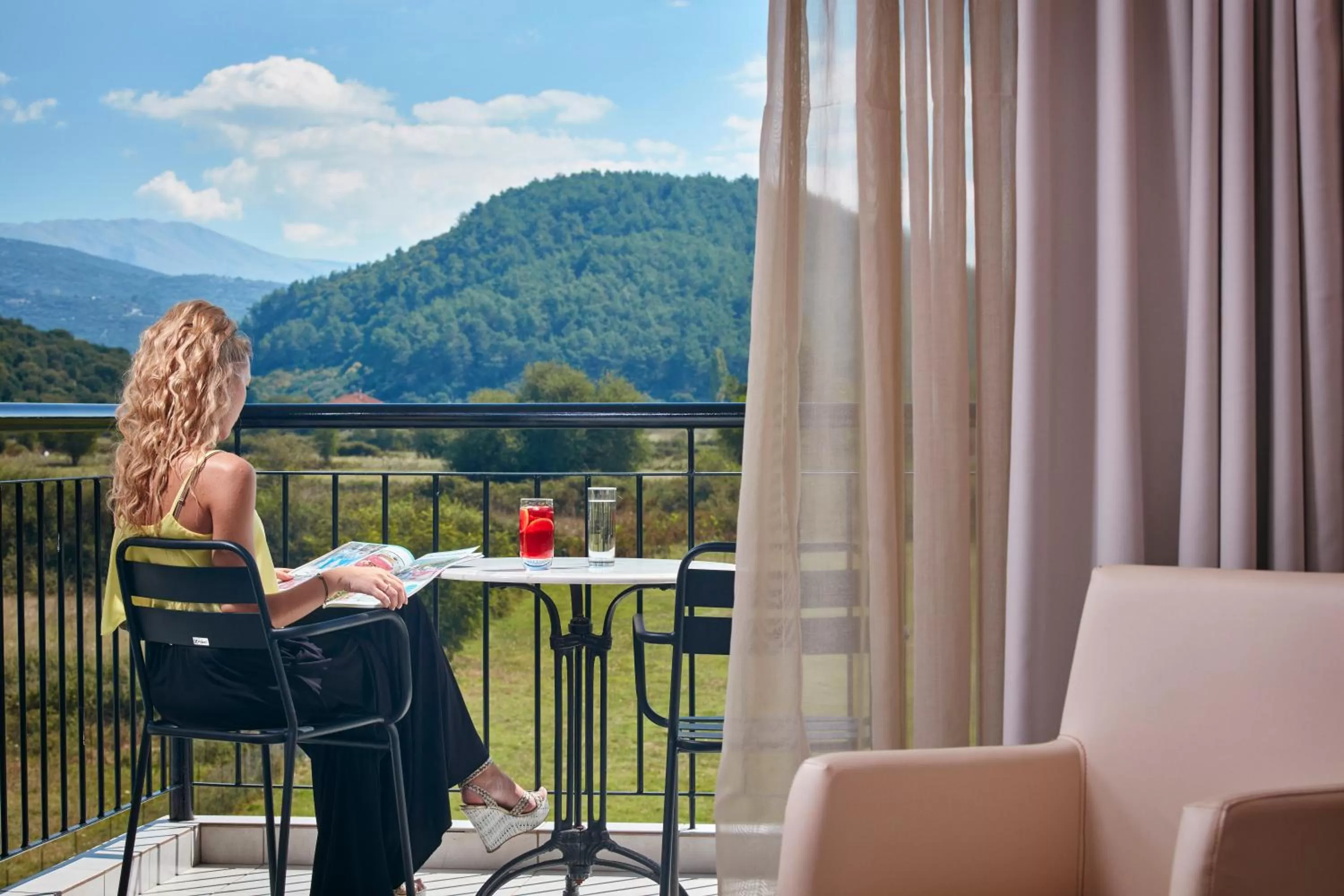 Balcony/Terrace in Aar Hotel & Spa Ioannina