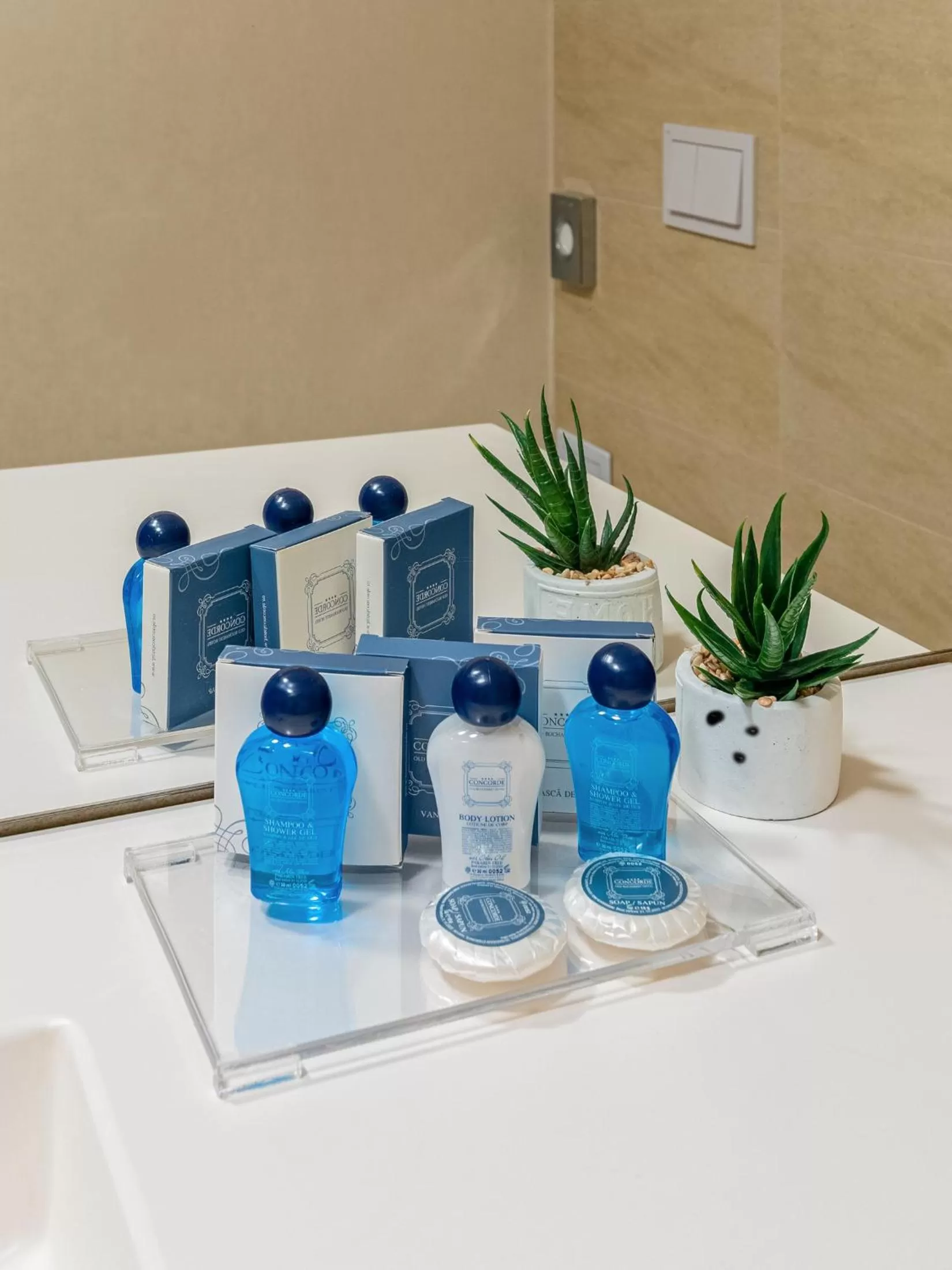 Shower in Concorde Old Bucharest Hotel