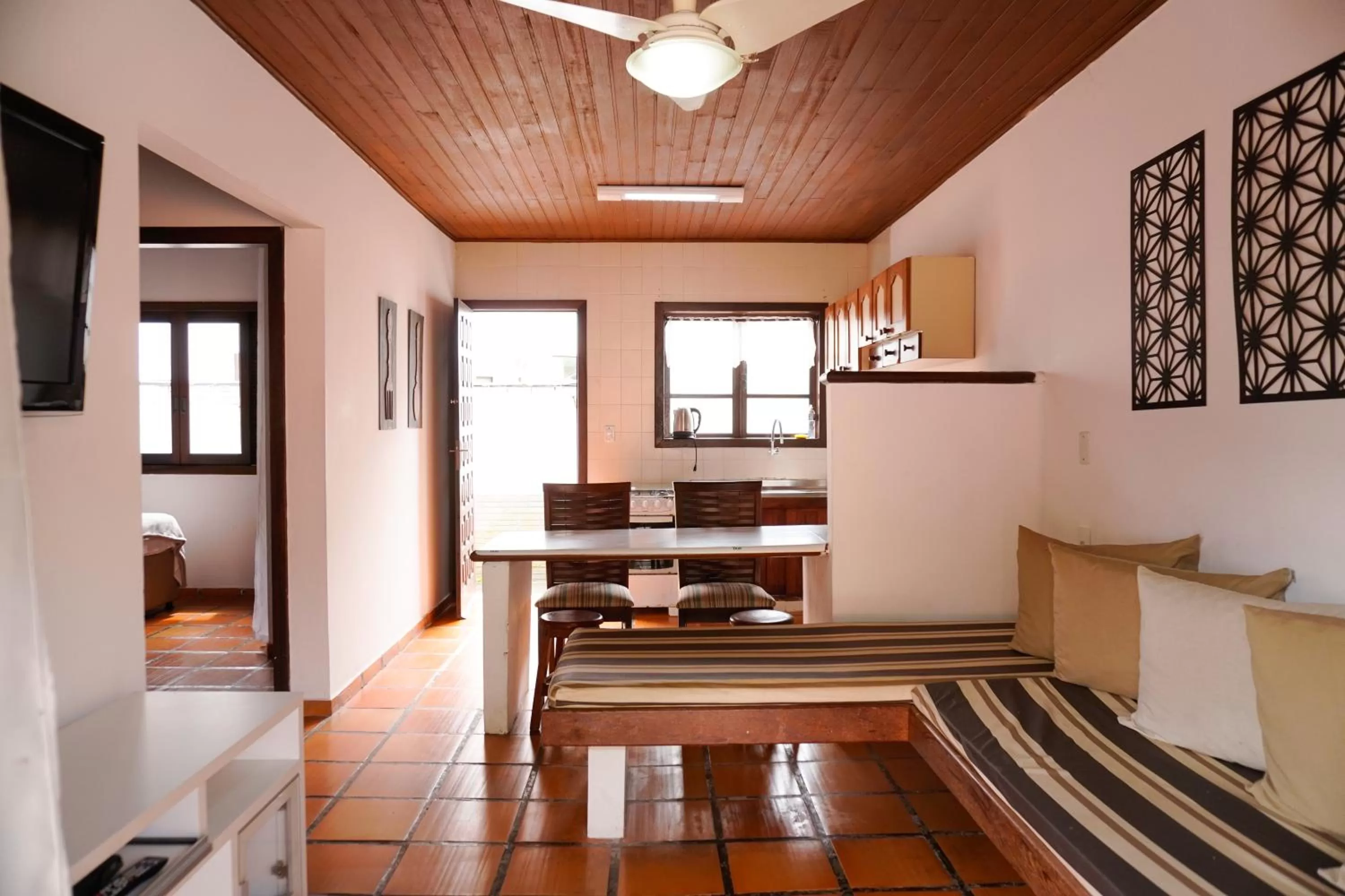 Living room in Pousada Dunasol Floripa