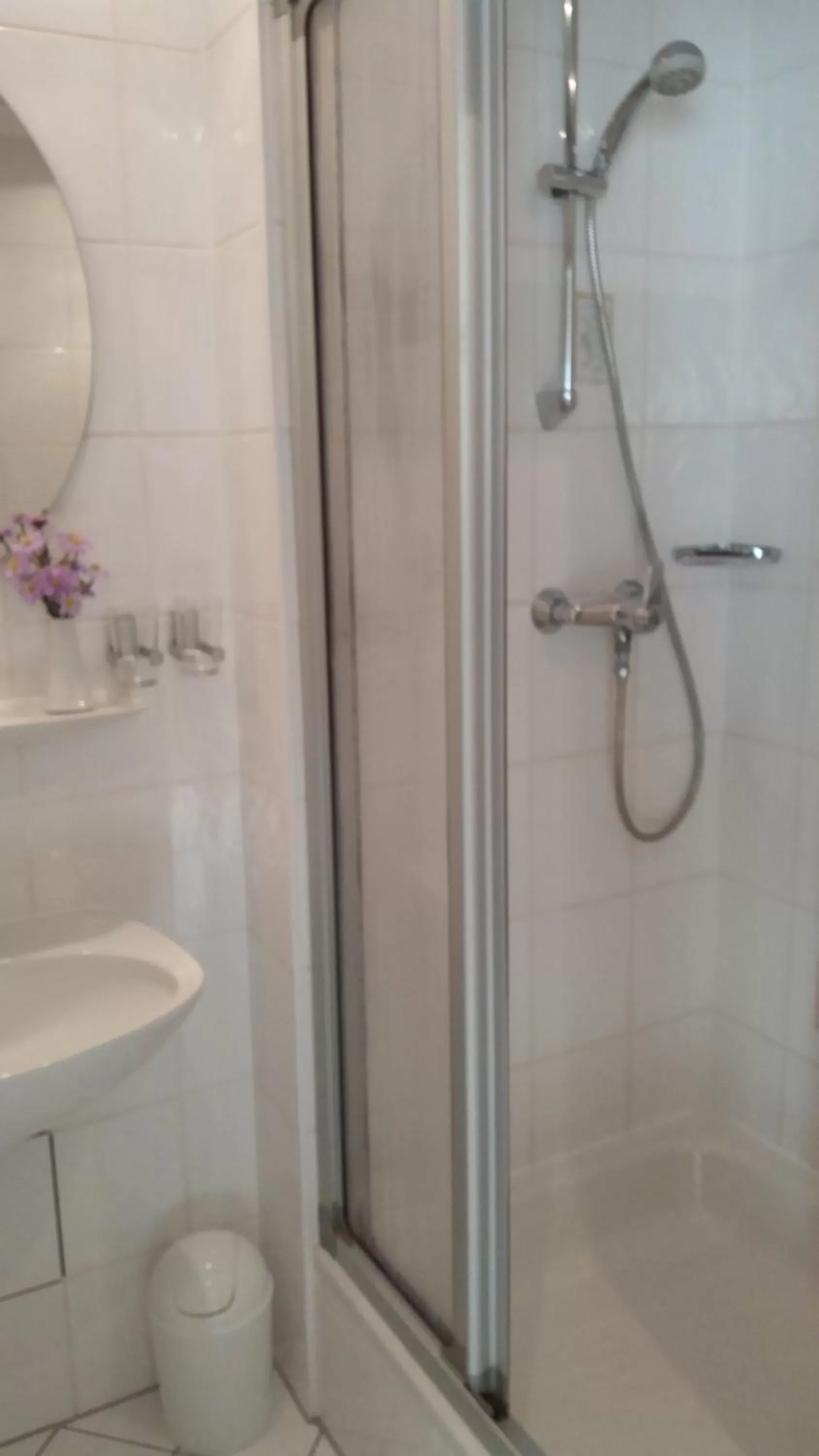 Shower in Hotel Dorotheenhof