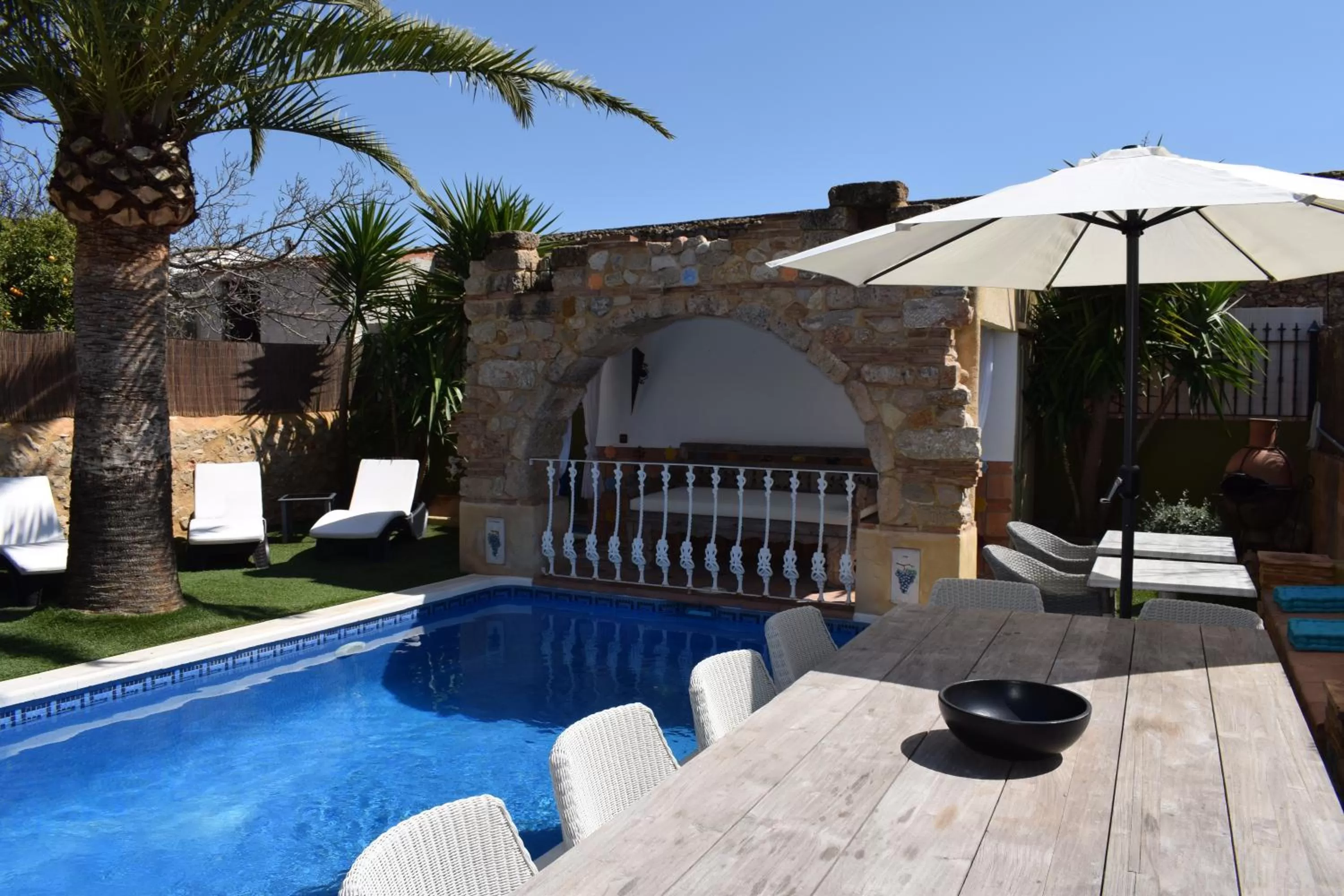 Swimming pool in Casa Mistela
