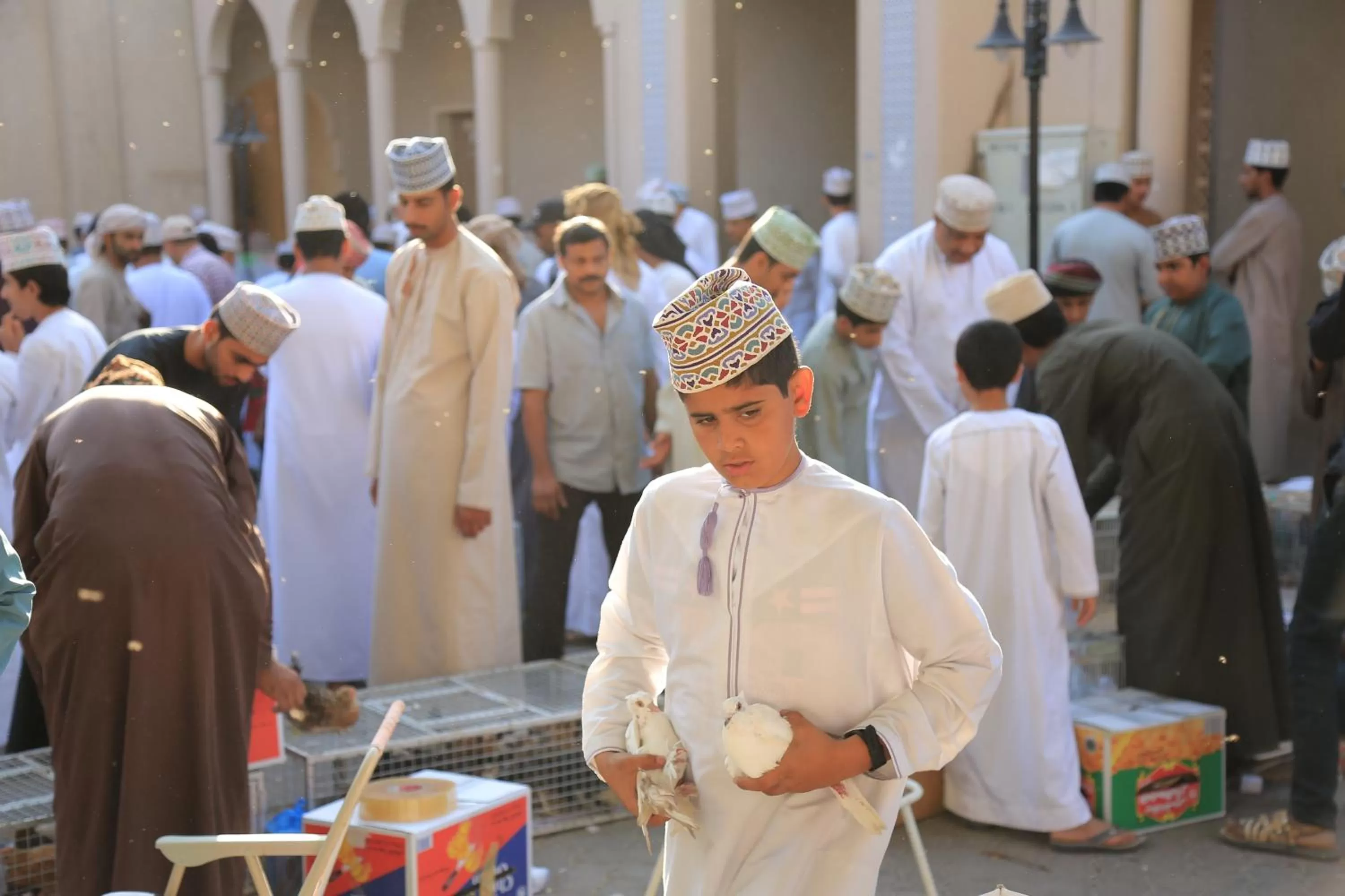 People in Nizwa Heritage Inn