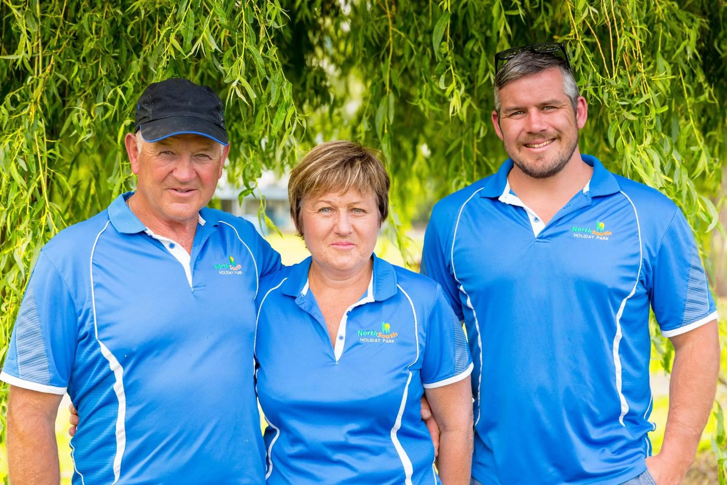 Staff in North South Holiday Park