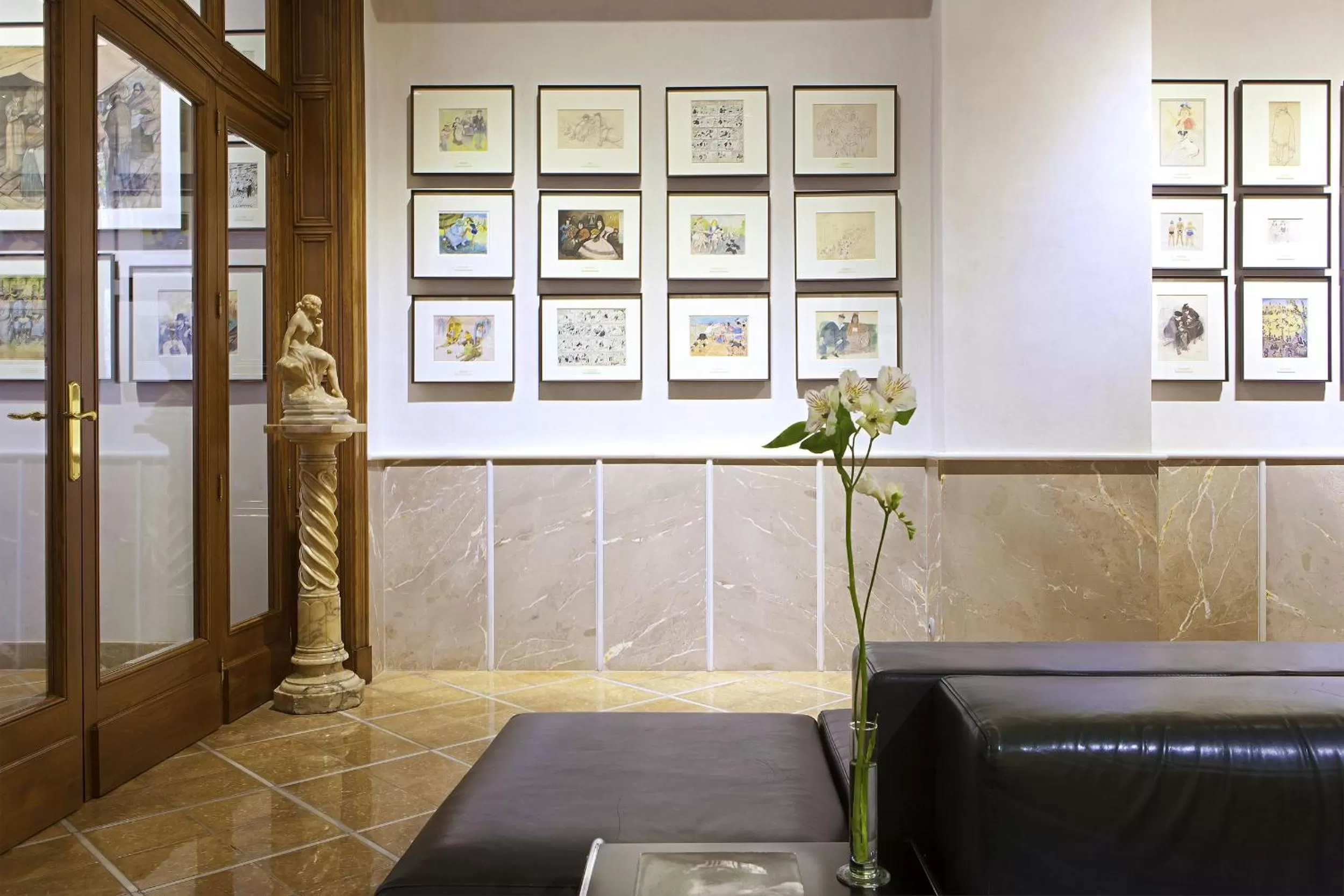 Lobby or reception in Hotel Astoria