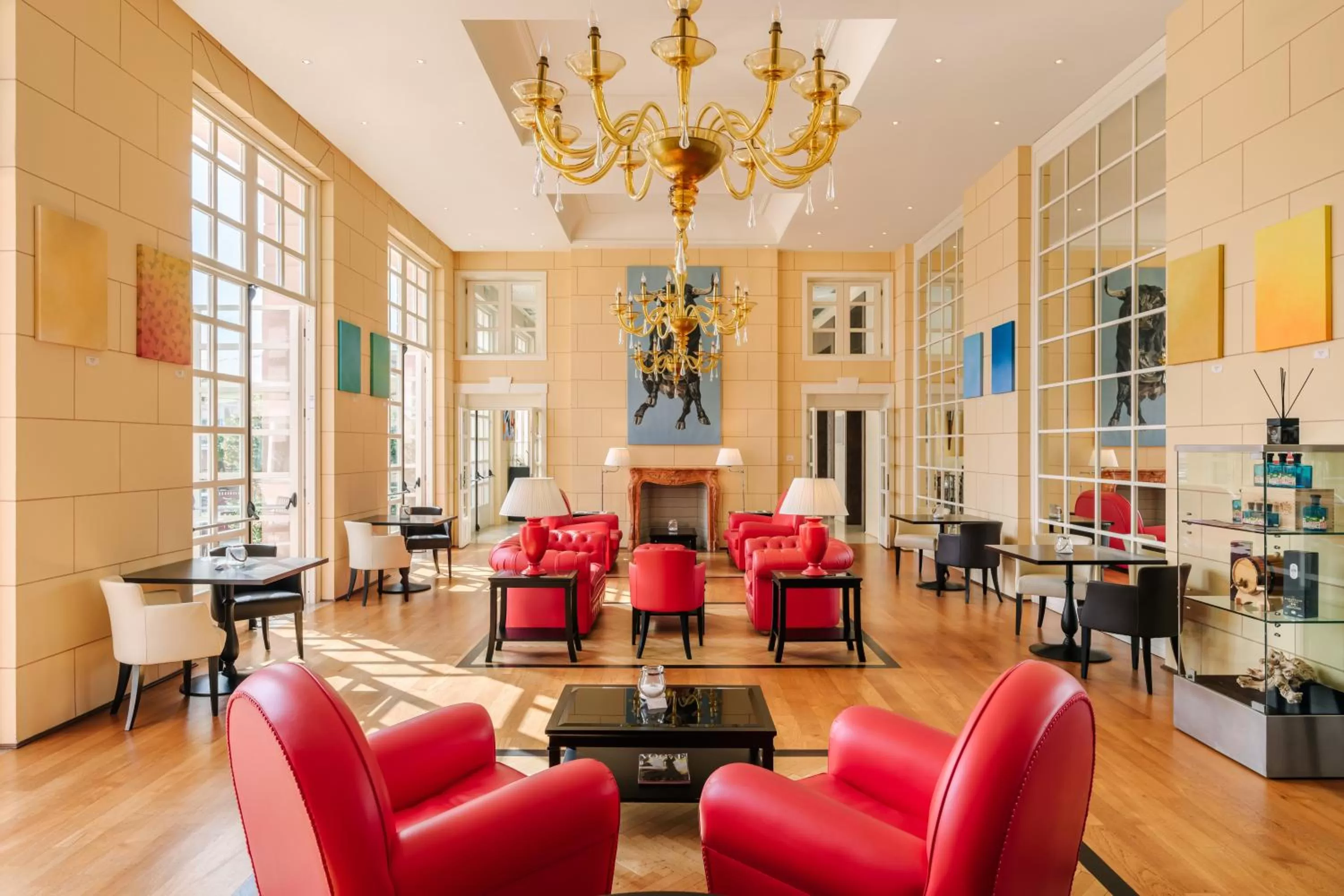 Lounge or bar in Grand Hotel Bristol Spa Resort, by R Collection Hotels