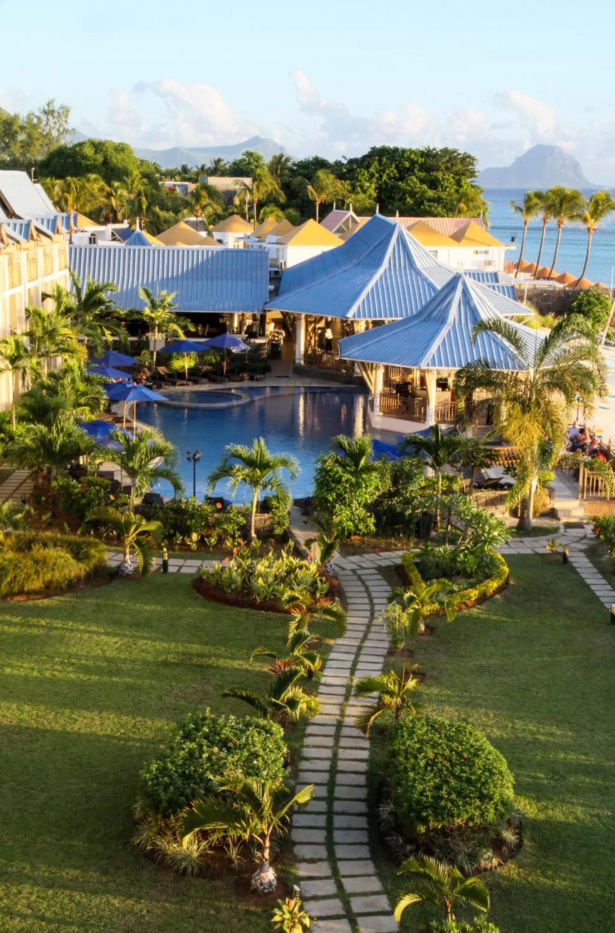 Bird's eye view in Pearle Beach Resort & Spa