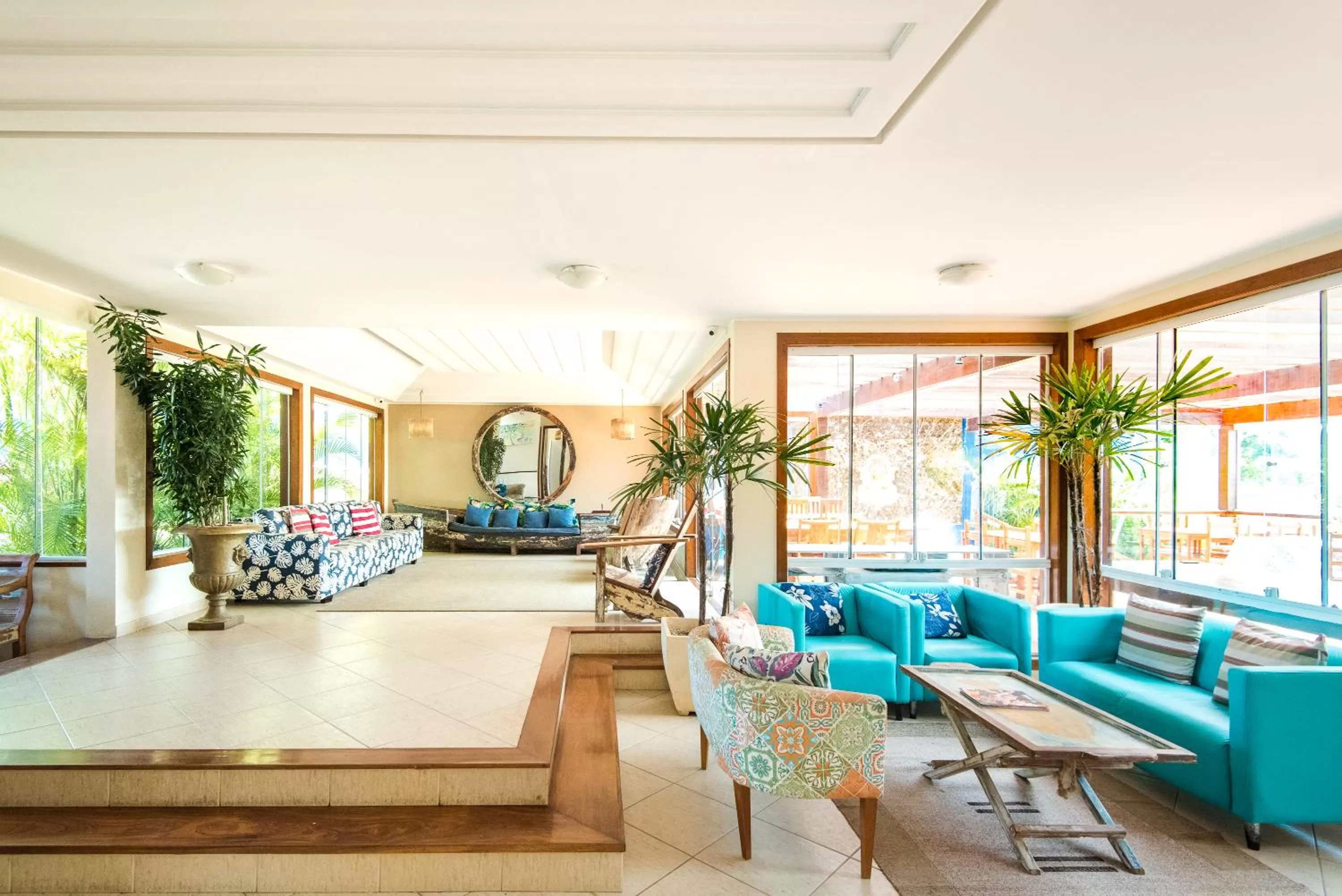 Living room, Lobby/Reception in Pousada La Dolce Vita