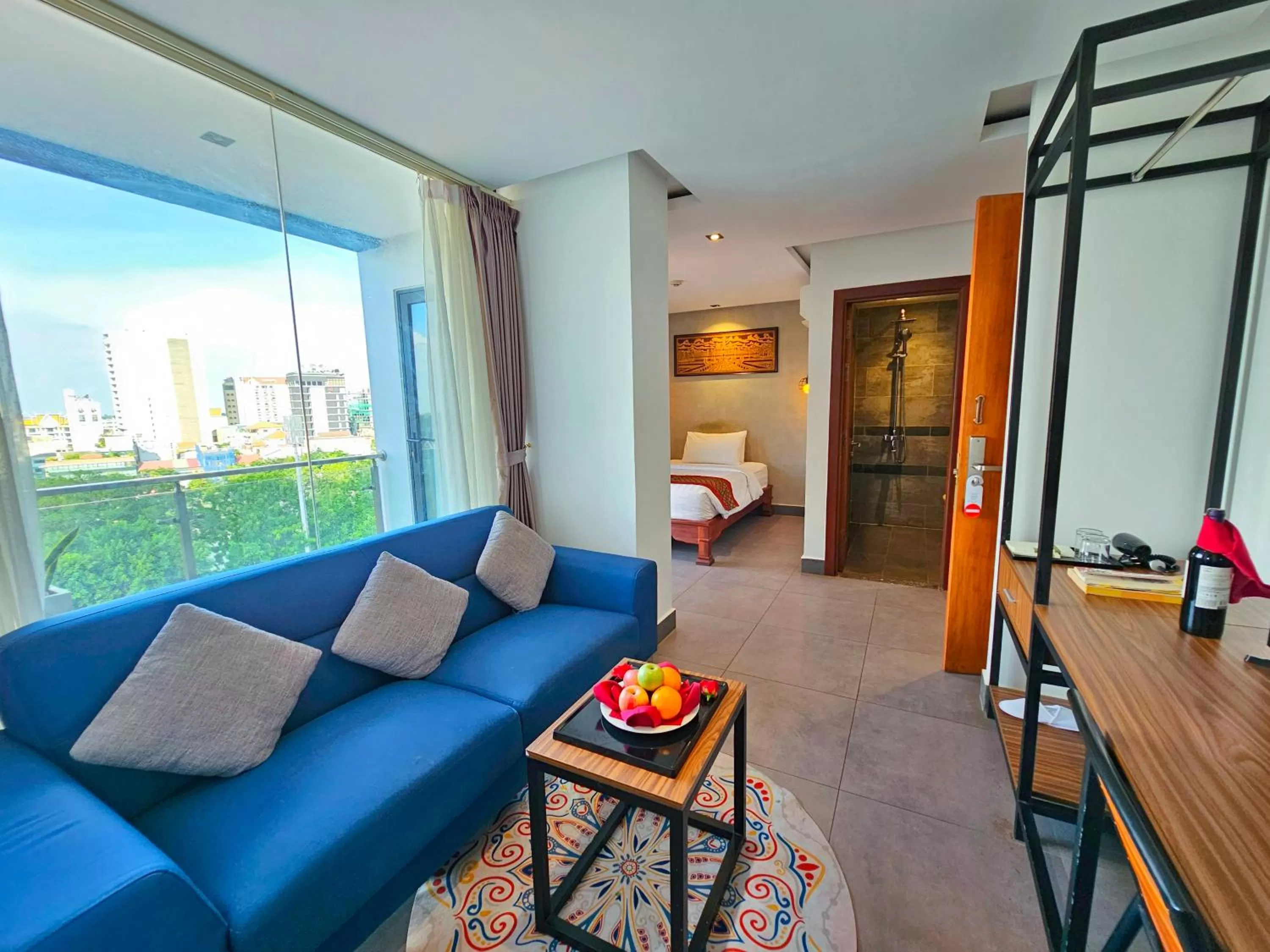 Living room in Le Botum Hotel