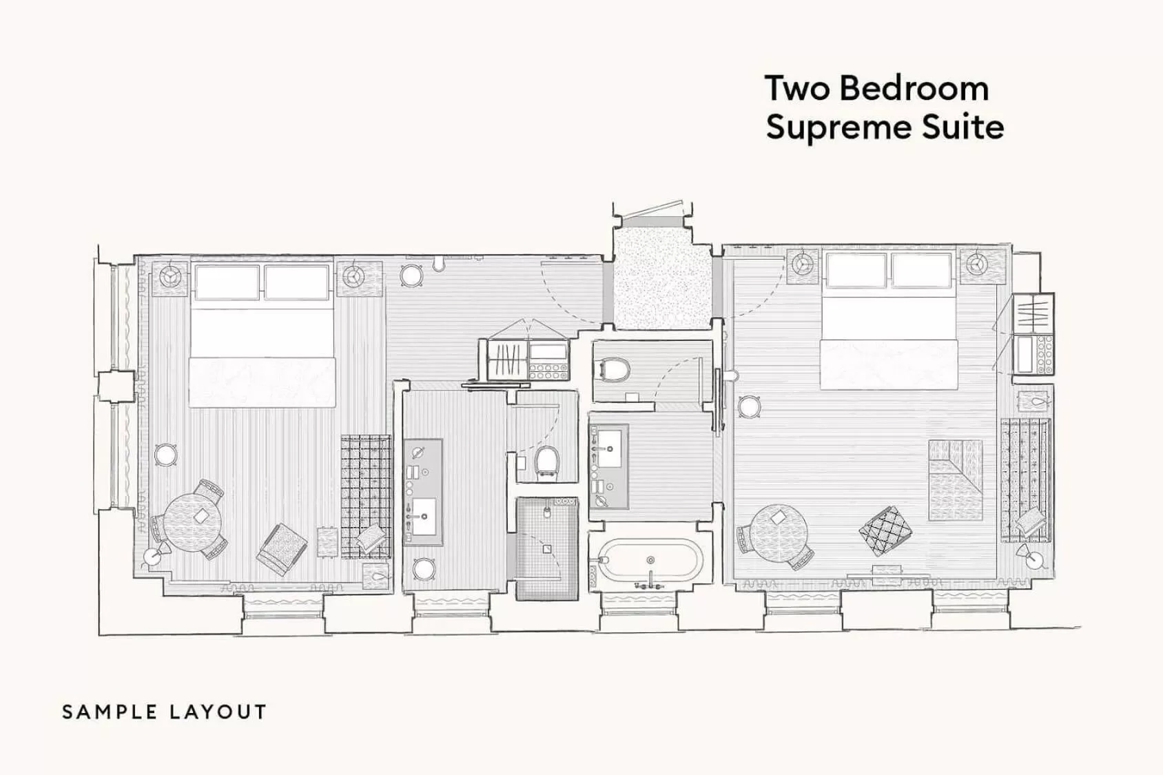 Floor plan in Nine Orchard
