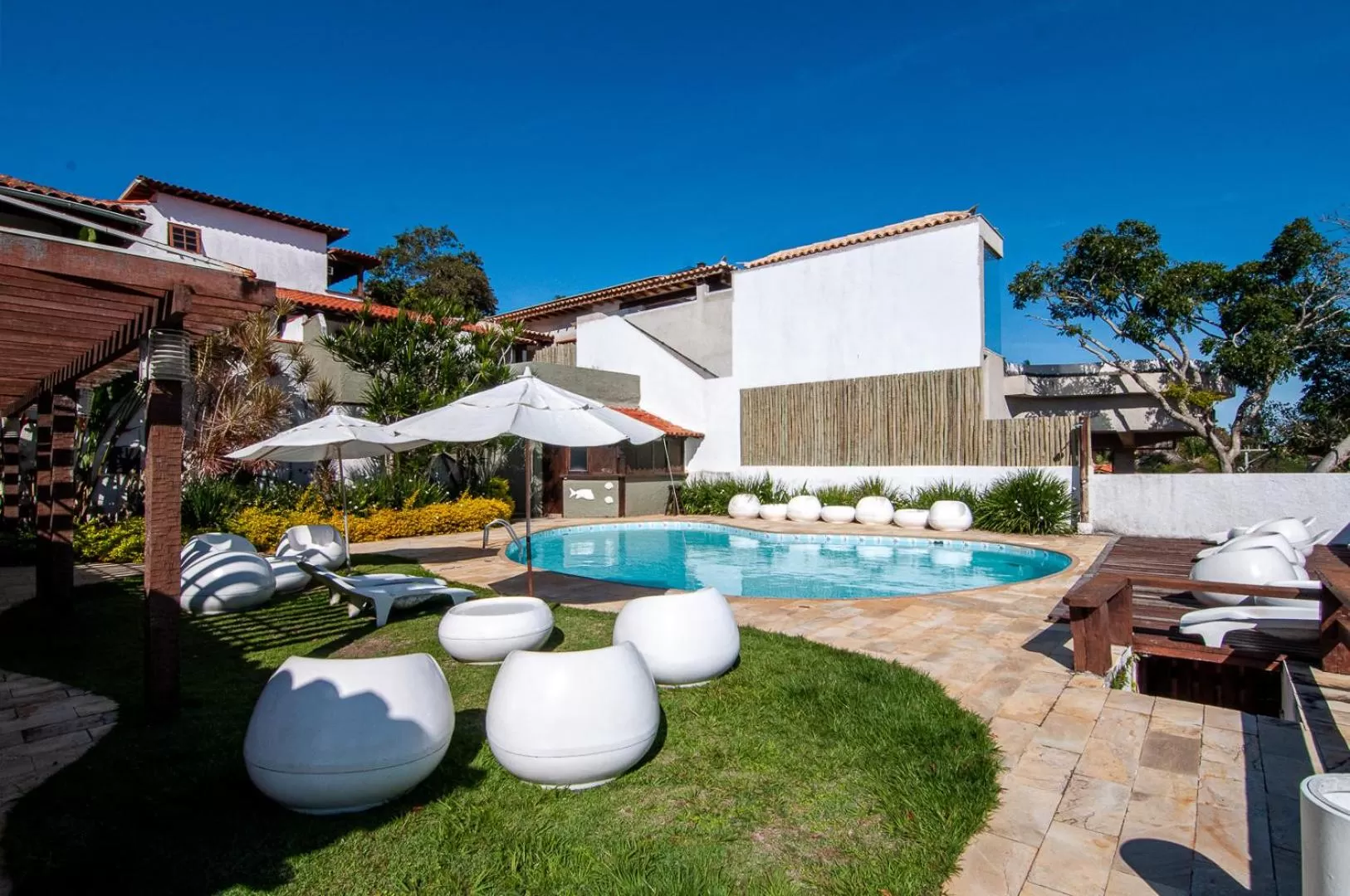 Swimming pool in Buzios Arambaré Hotel