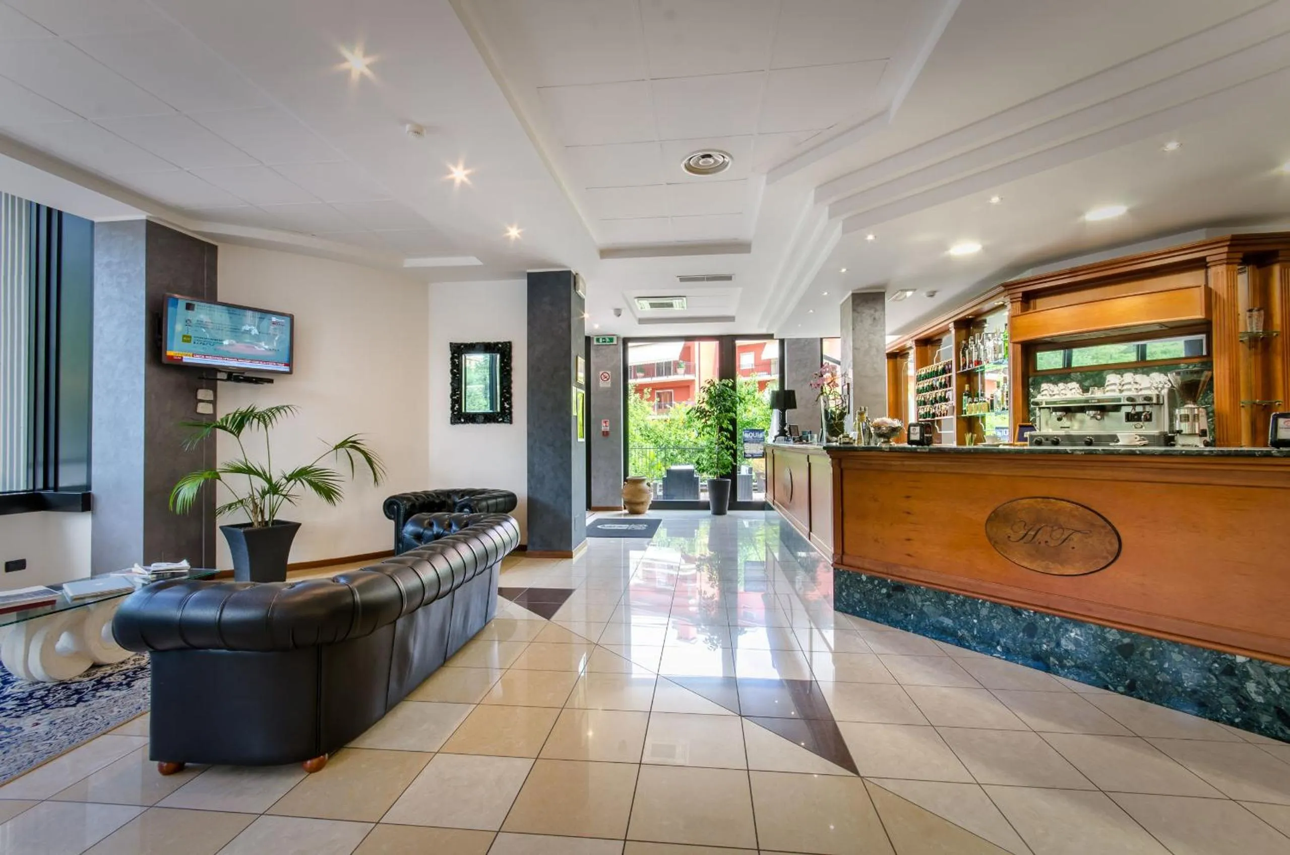 Lobby or reception in Hotel Federico II