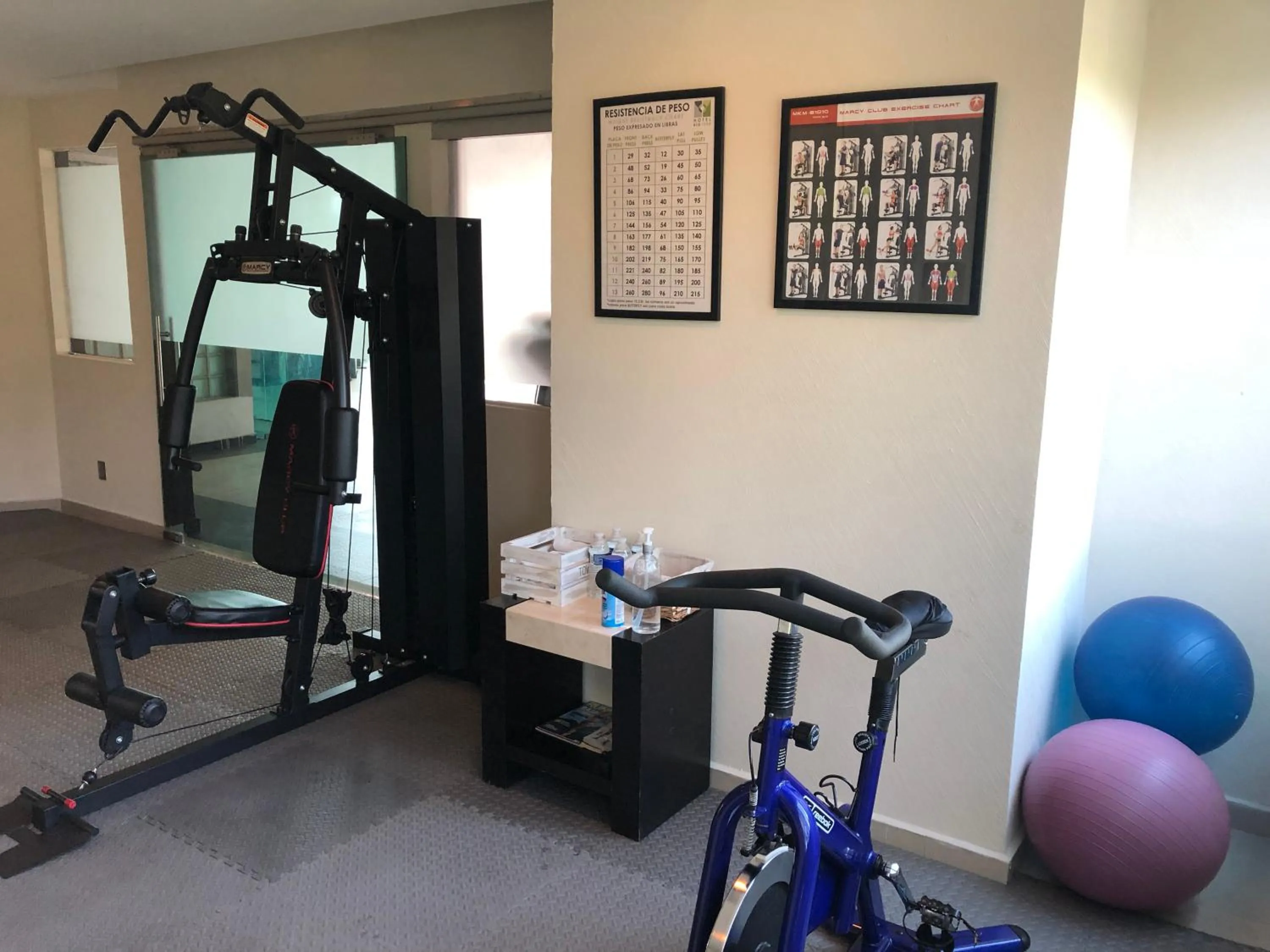 Fitness centre/facilities in Hotel Rio 1300