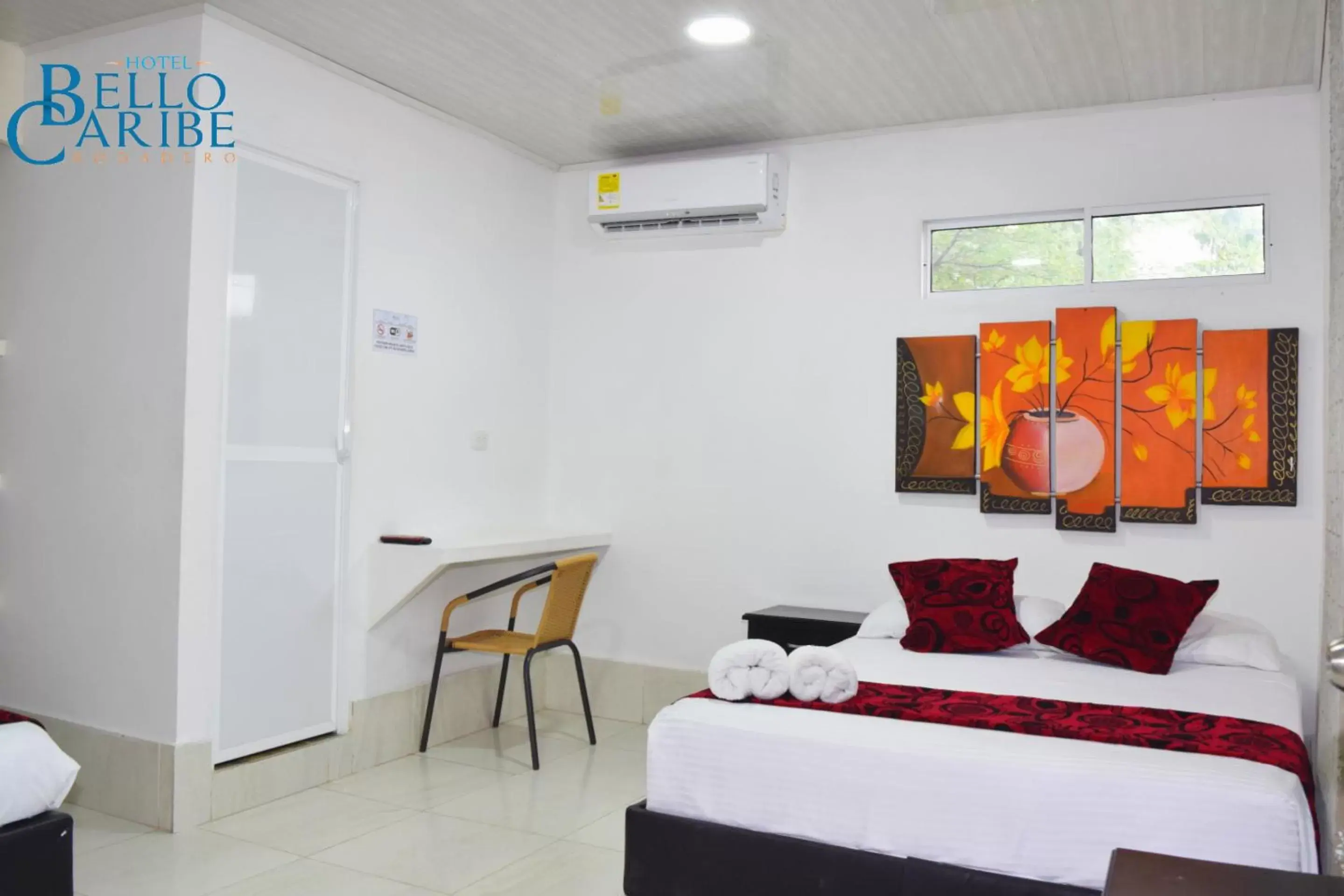 Twin Room in Hotel Bello Caribe Twin Room in Hotel Bello Caribe