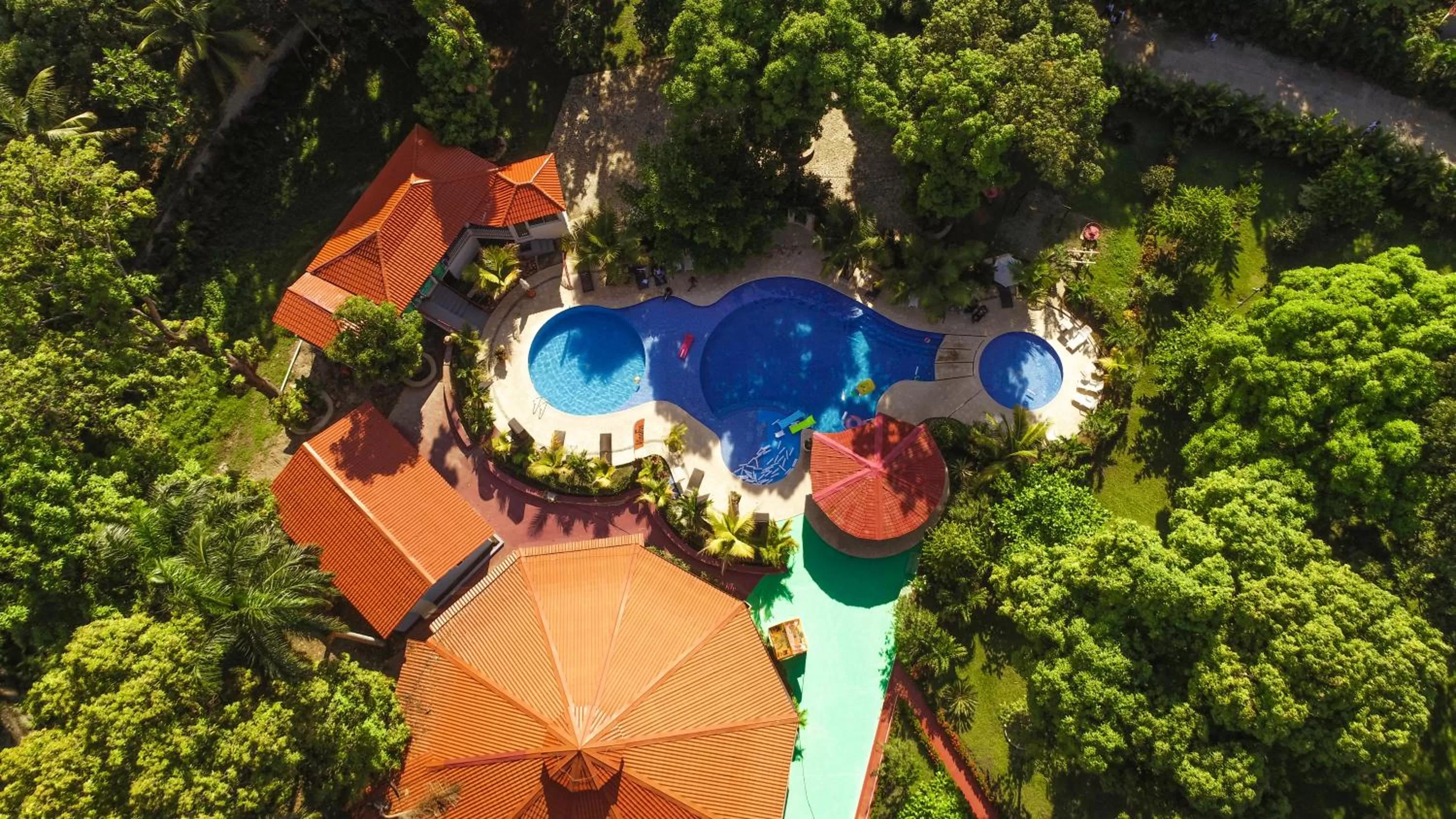 Bird's eye view in Auberge Villa Cana