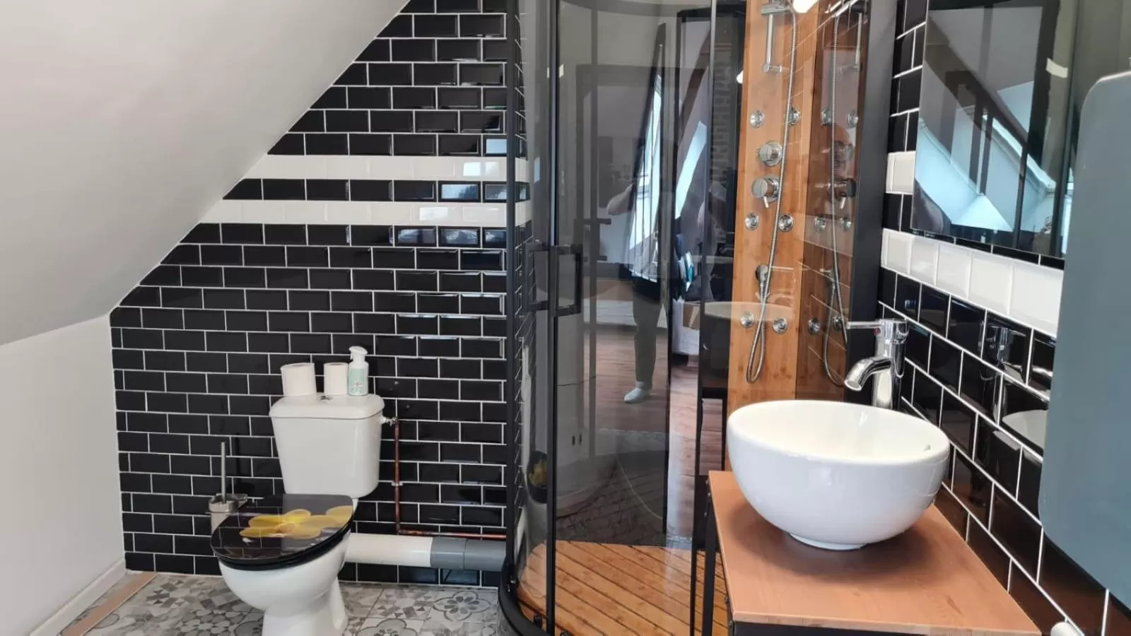 Bathroom in Chambre d'hote Le clos Valmont