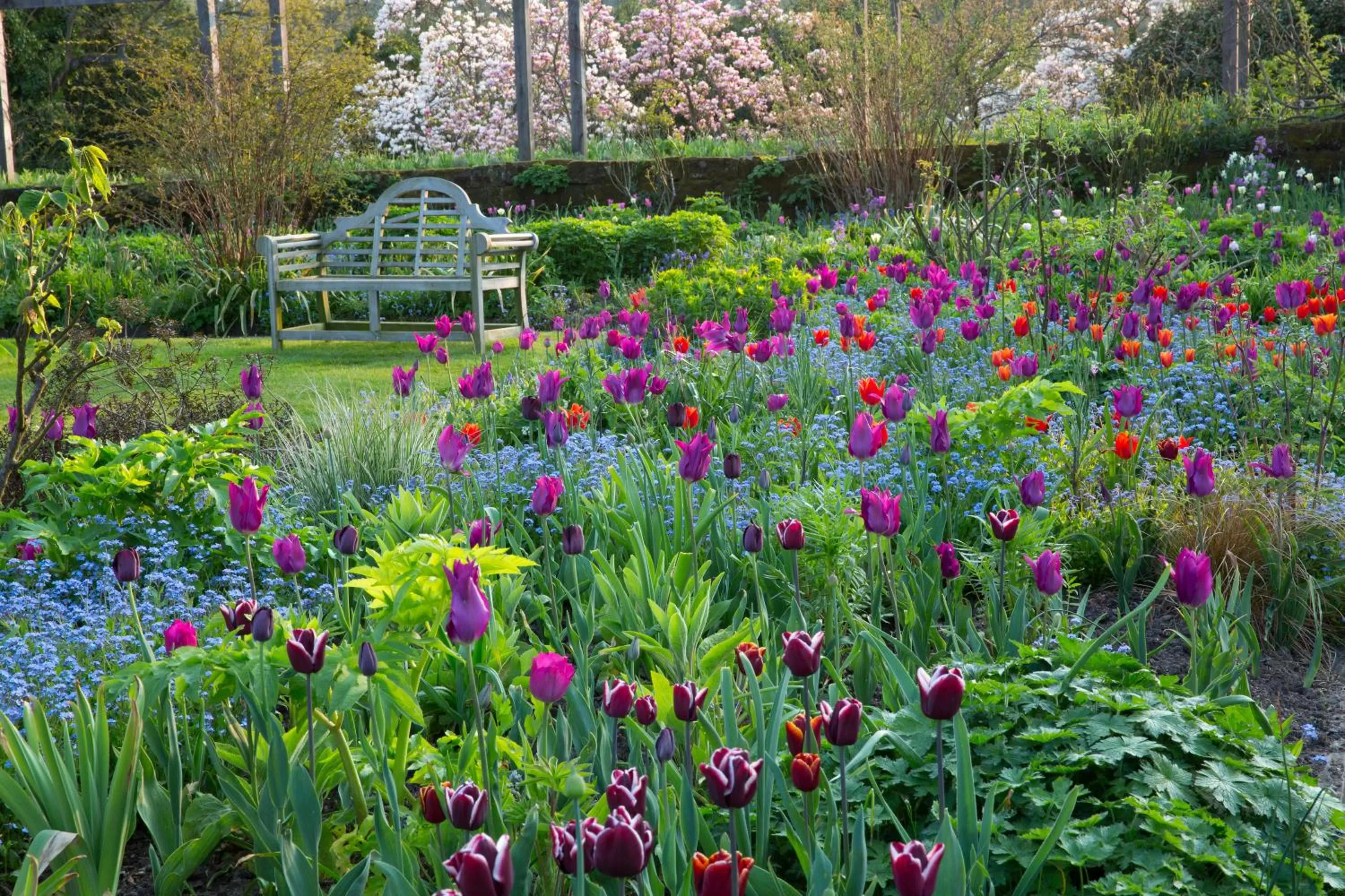 Garden in Gravetye Manor