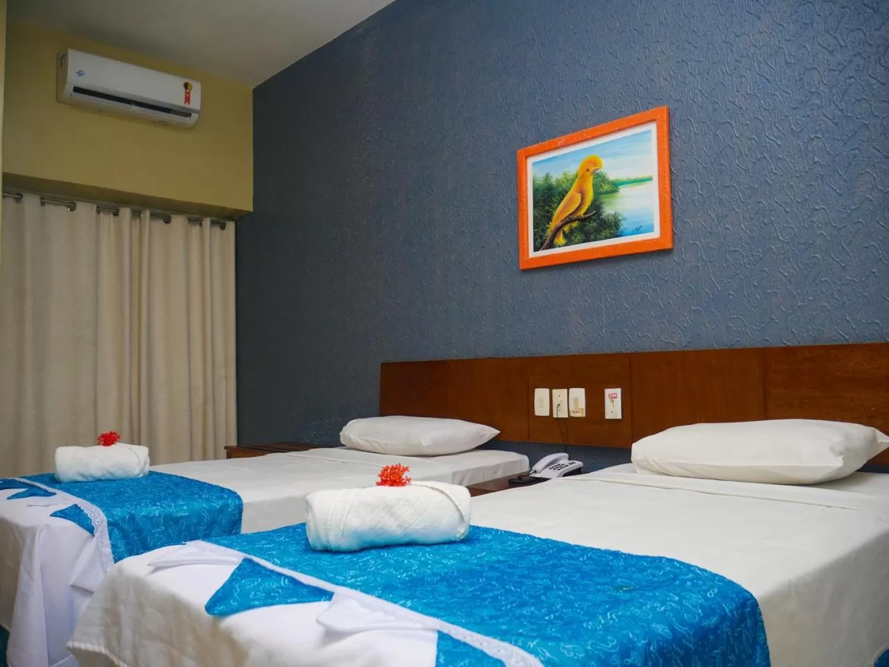 Bed in Marbello Ariau Hotel