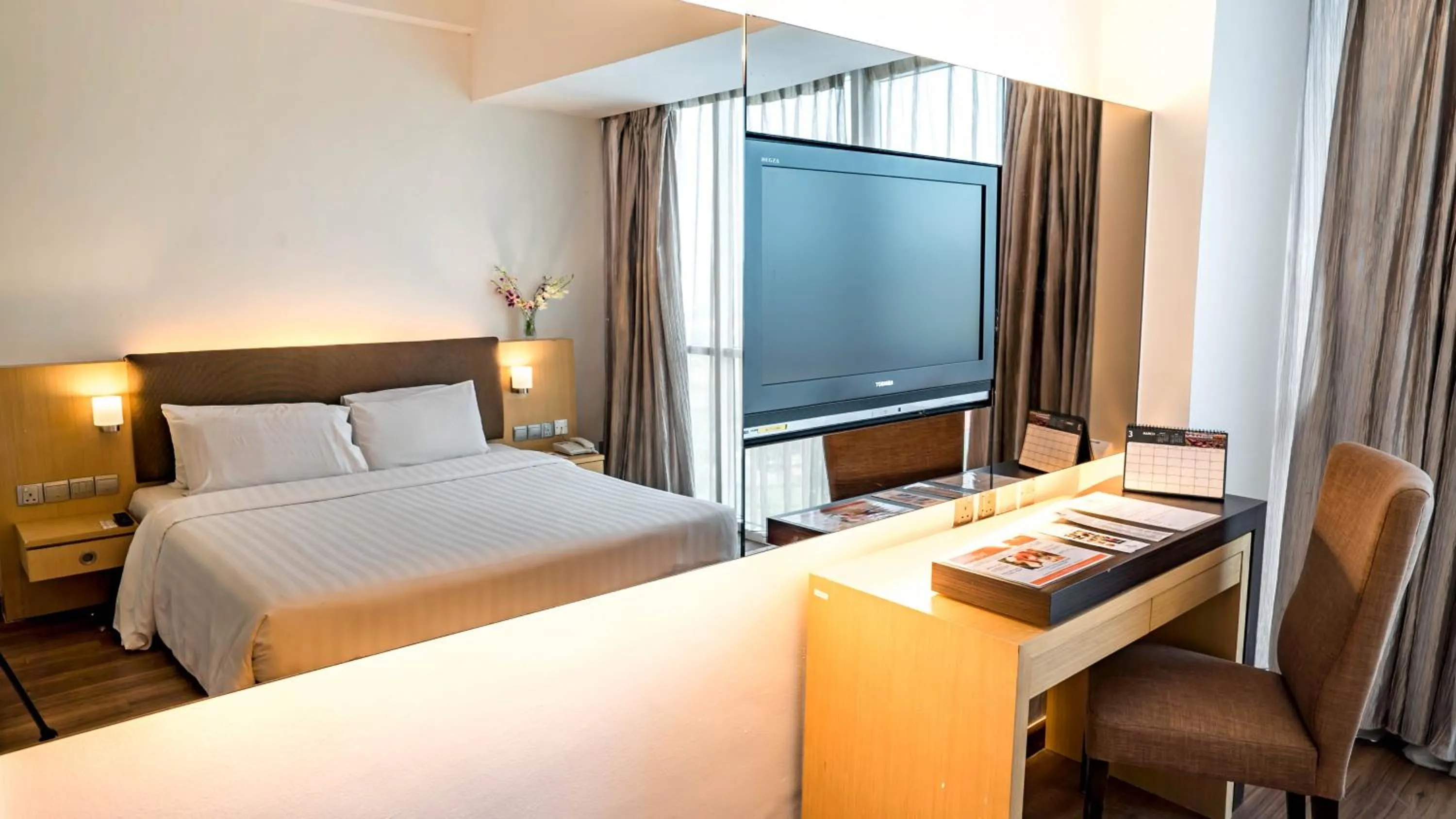 Bed in The Klagan Regency 1Borneo