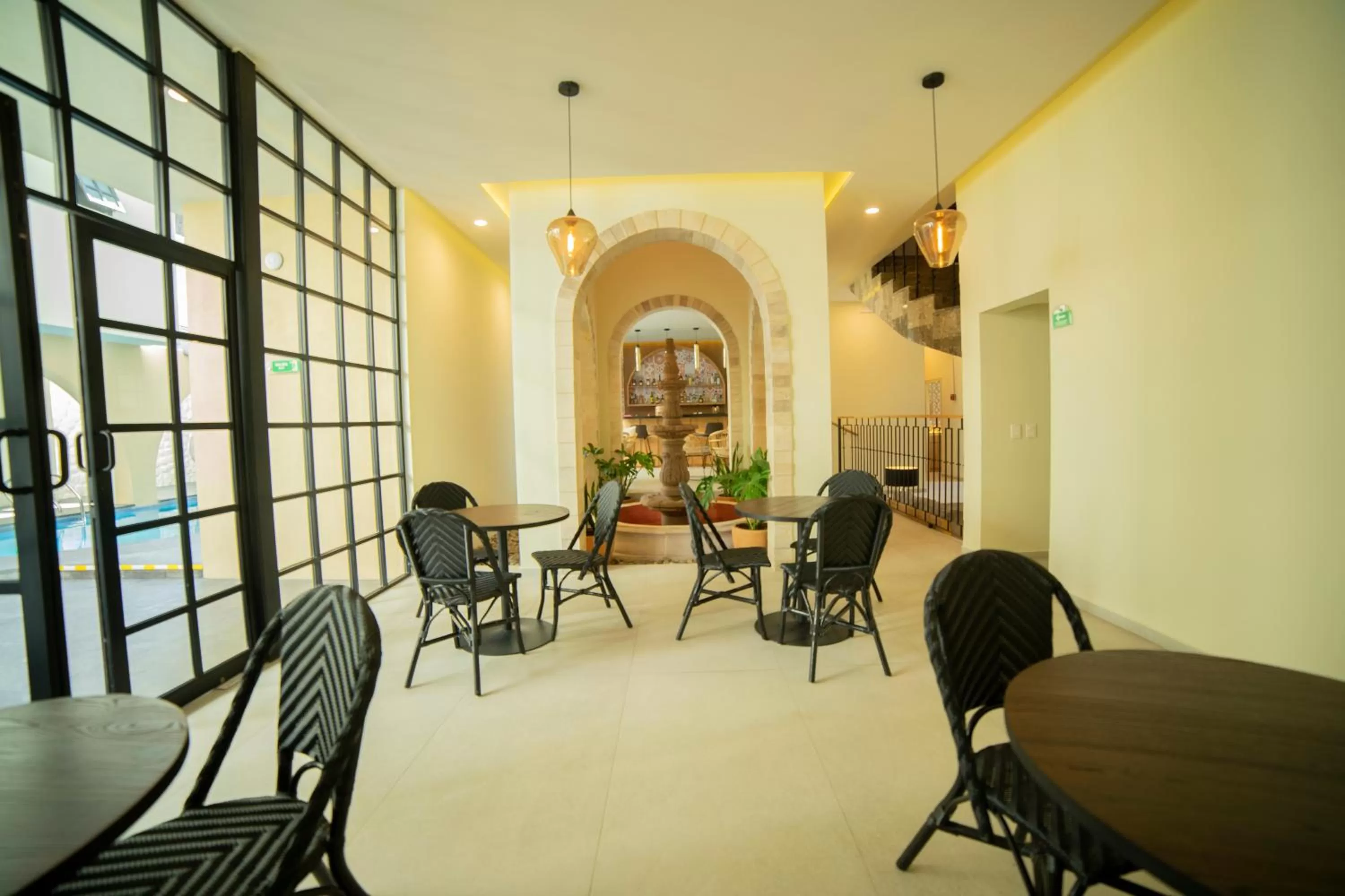 Dining area in Hotel Dex Tlaquepaque