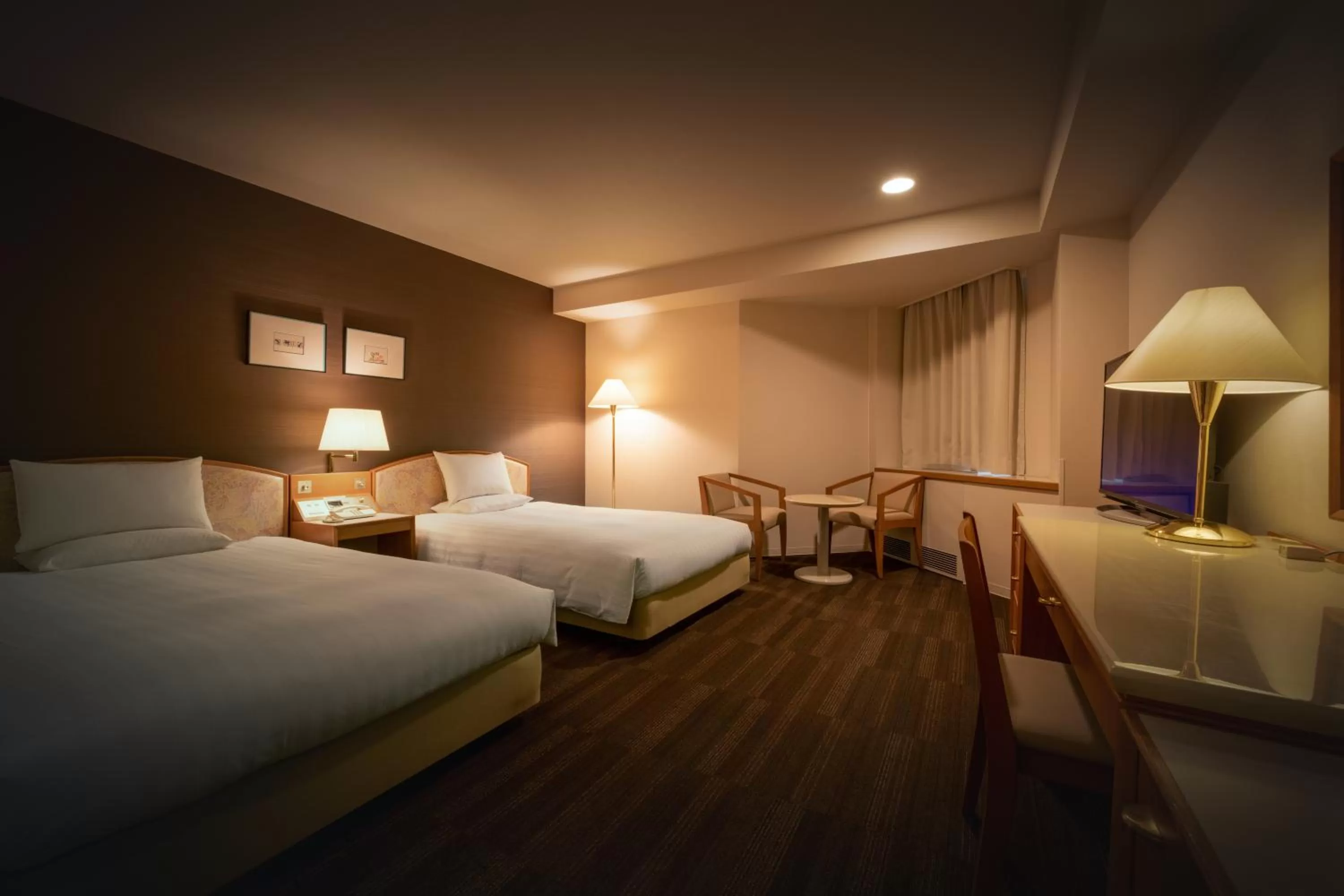 Bed in Air Terminal Hotel