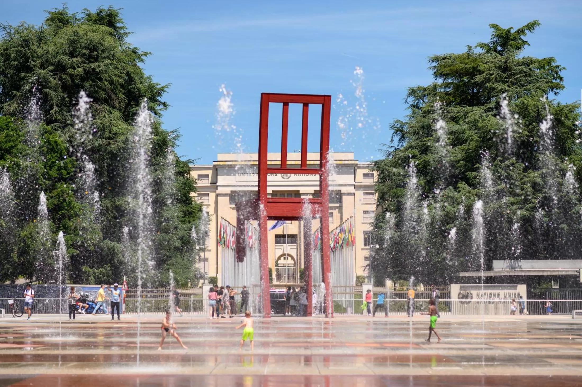 Nearby landmark in Hôtel Les Nations