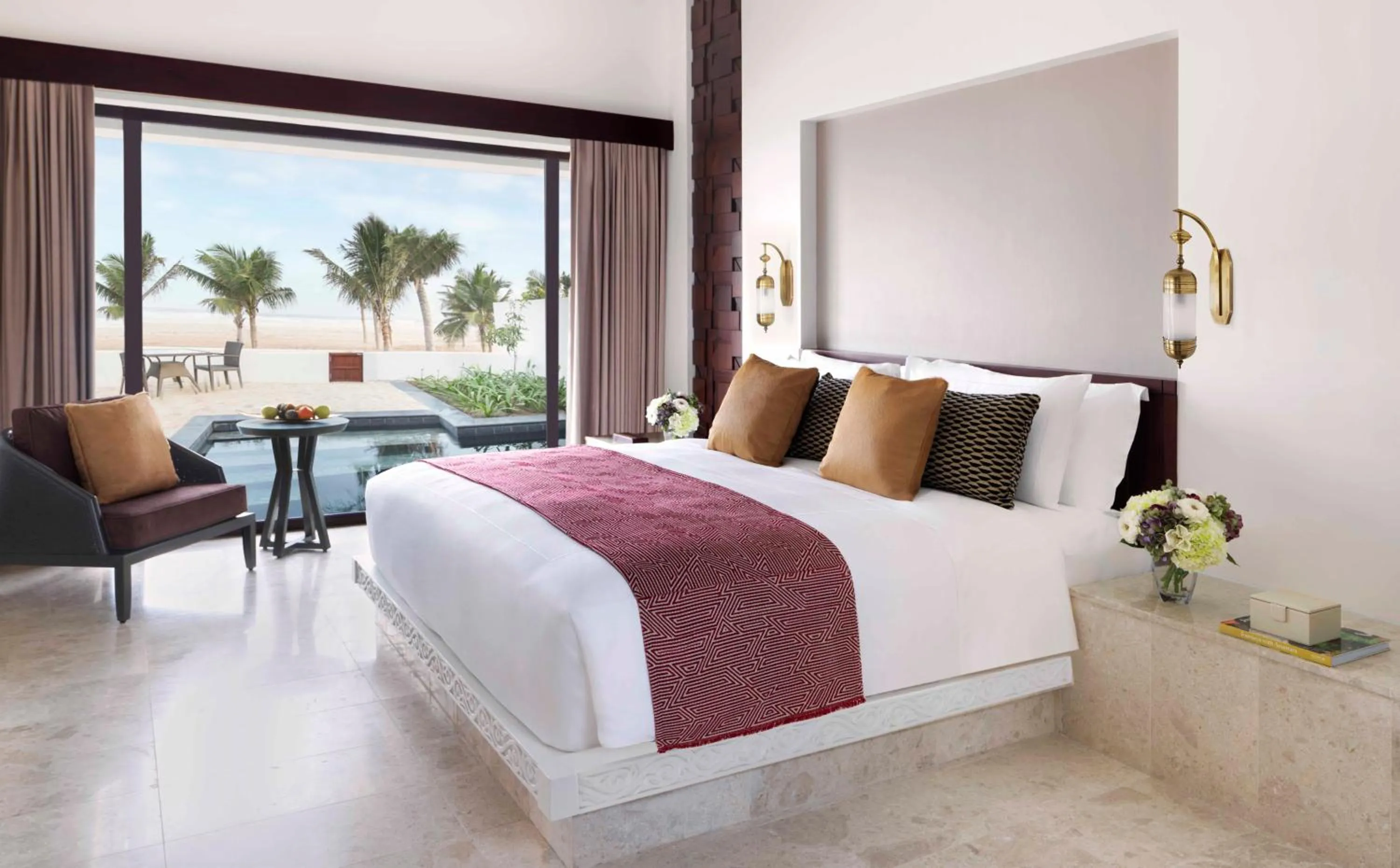 Bedroom, Bed in Al Baleed Resort Salalah by Anantara