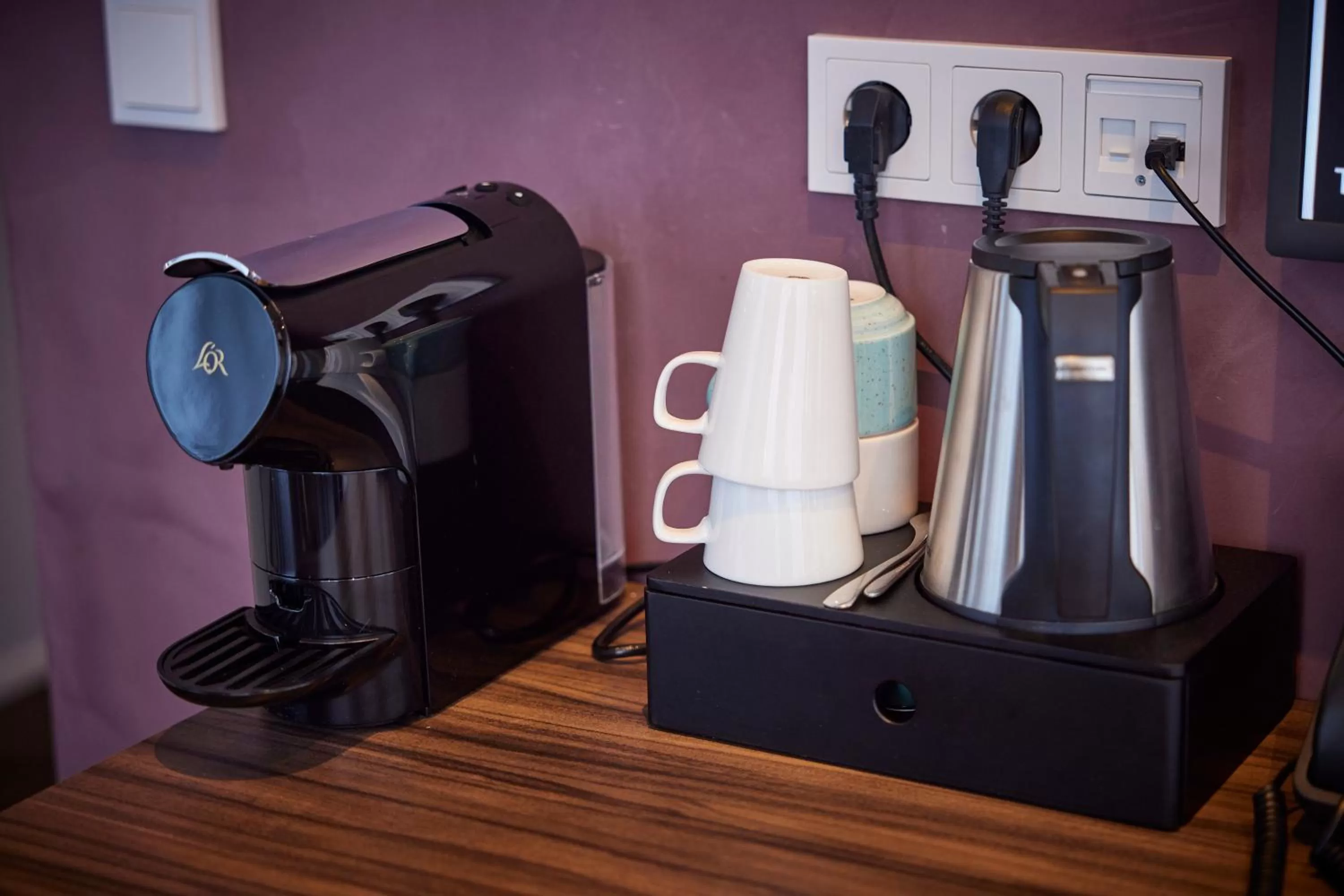 Coffee/tea facilities in Hótel Vesturland