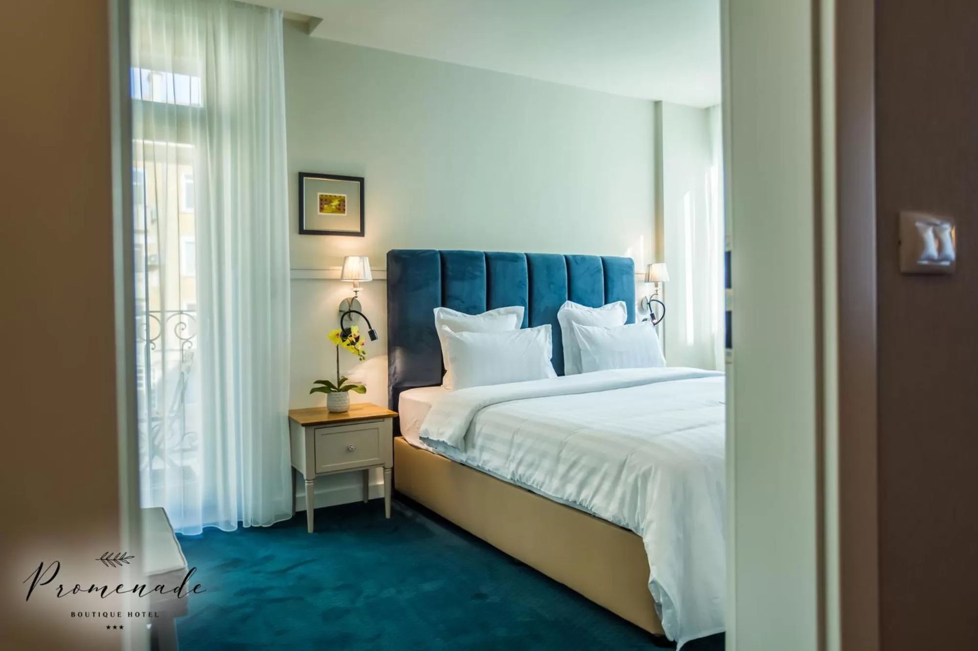 Photo of the whole room, Bed in Hotel Residence Promenade