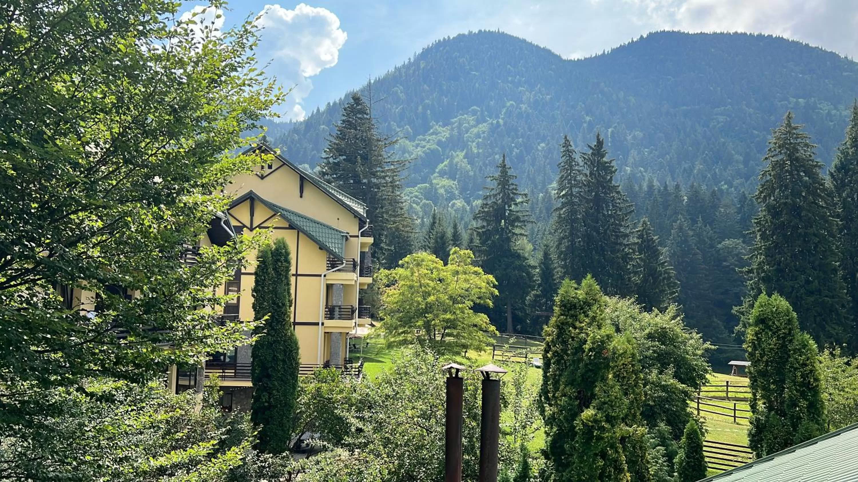 Property building in Hotel Casa Viorel jacuzzi & saunas