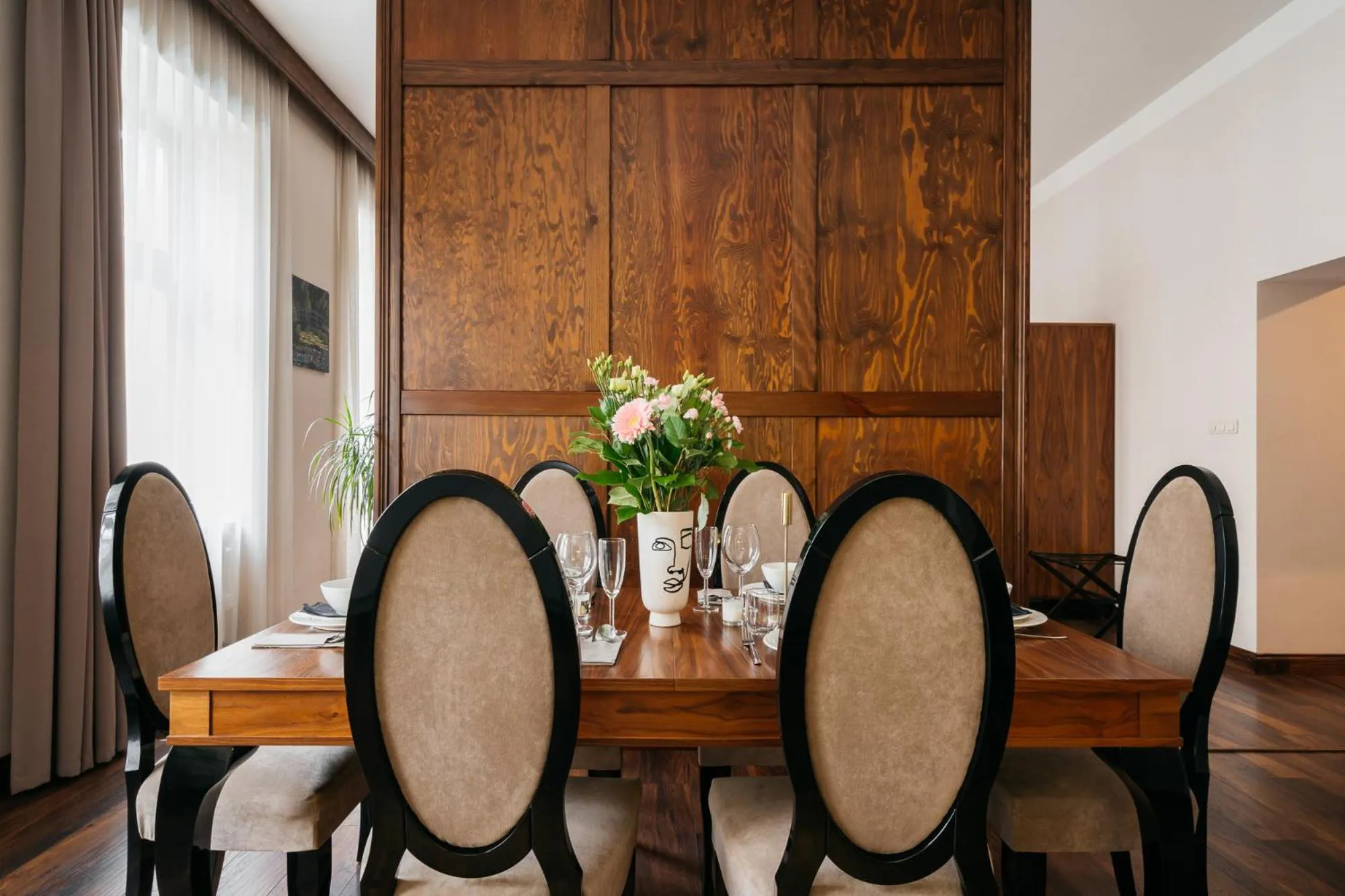 Seating area in Topolowa Residence - LoftAffair Collection