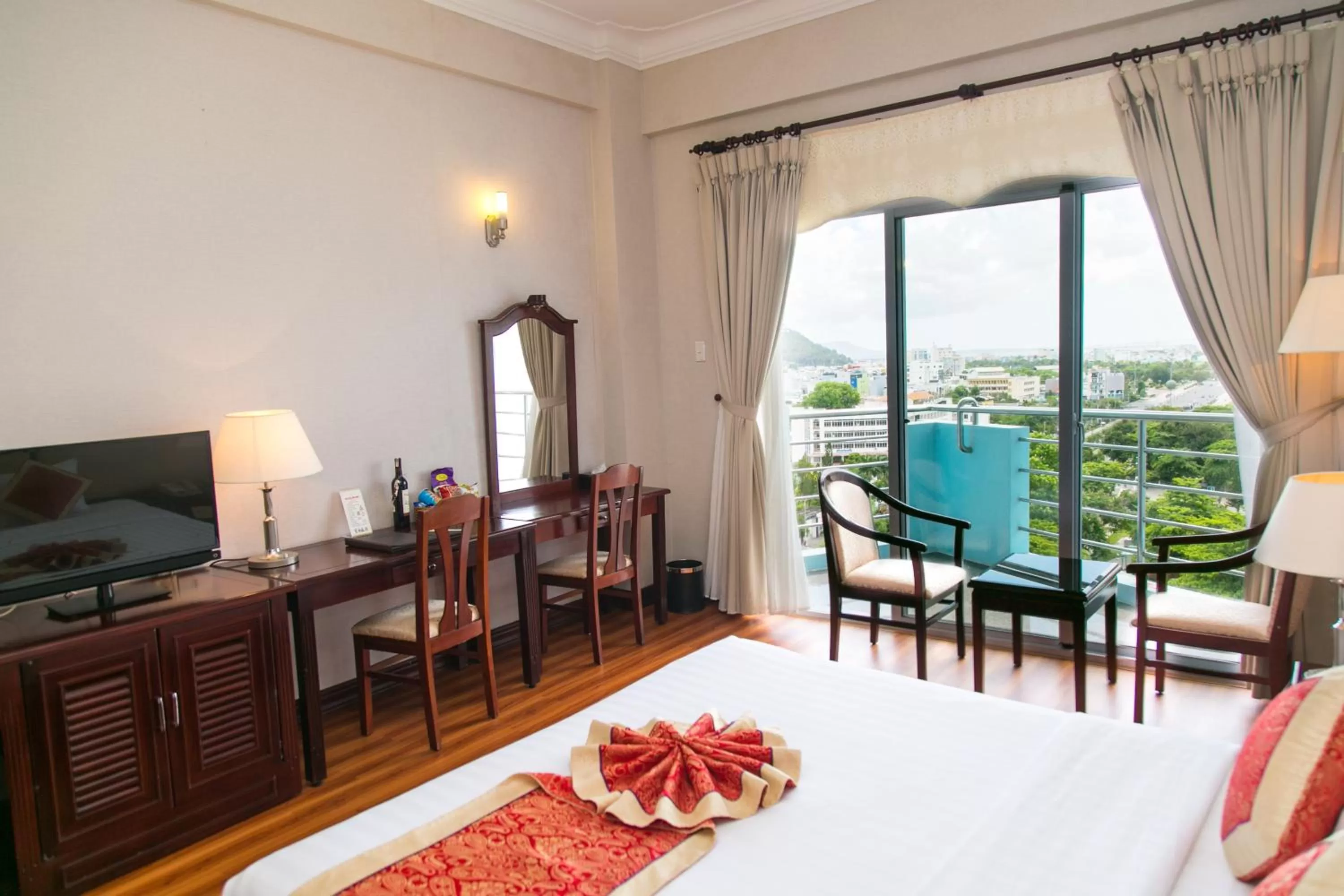 Bed in Seagull Hotel